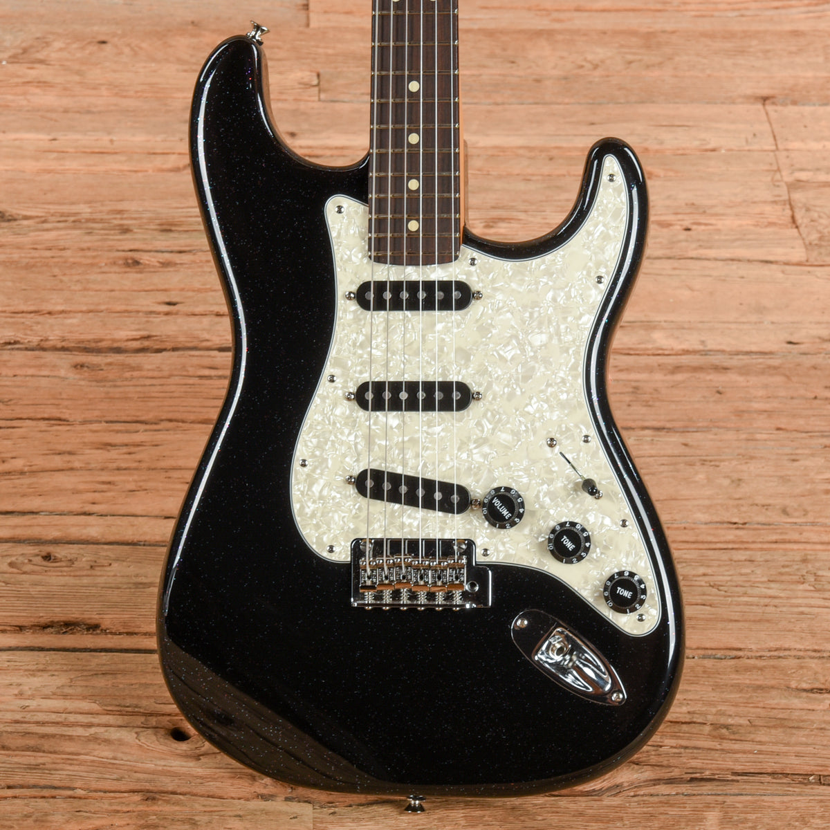 Fender 70th Anniversary Player Stratocaster Nebula Noir 2024 Electric Guitars