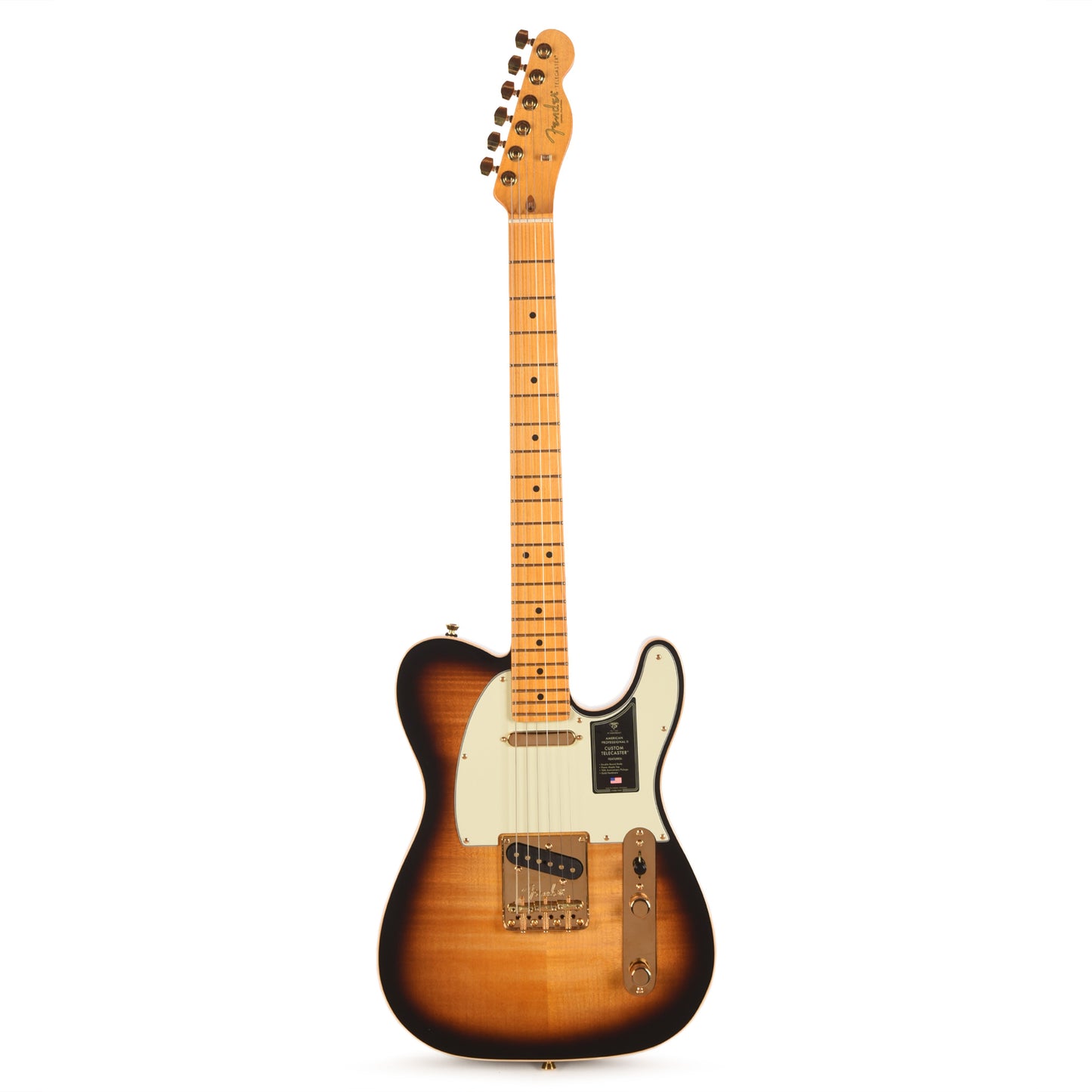 Fender 75th Anniversary American Professional II Custom Telecaster 2-Color Sunburst Electric Guitars