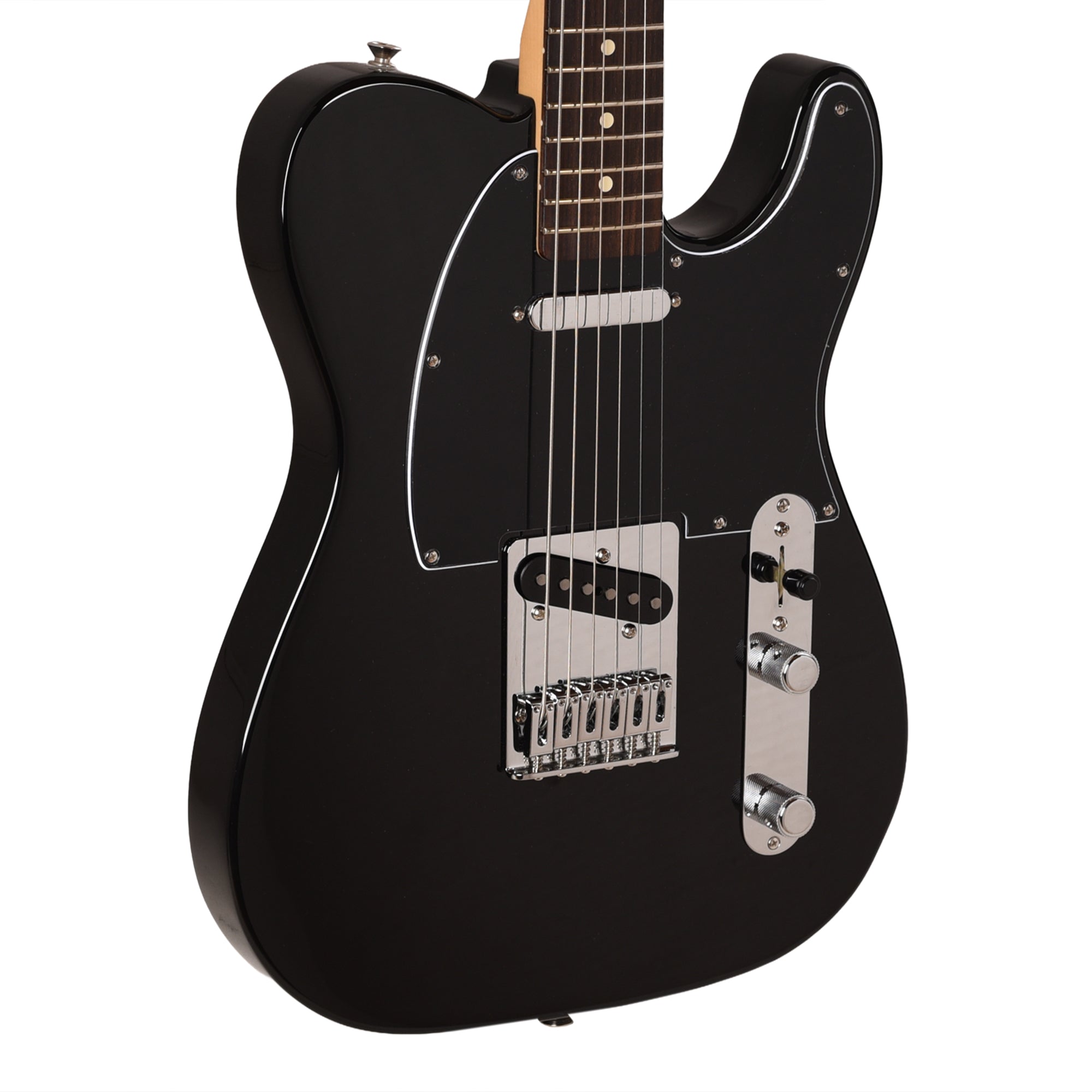 Fender 75th Anniversary Player II Baritone Telecaster Black Electric Guitars