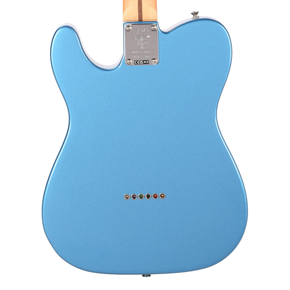 Fender 75th Anniversary Player II Baritone Telecaster Lake Placid Blue Electric Guitars