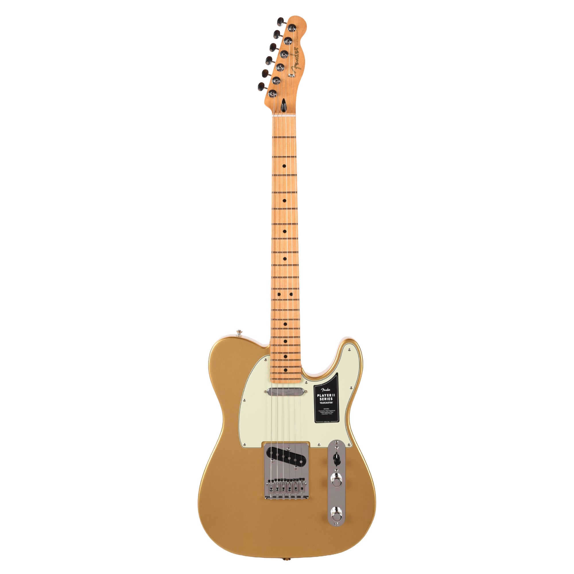 Fender 75th Anniversary Player II Telecaster Aztec Gold Electric Guitars