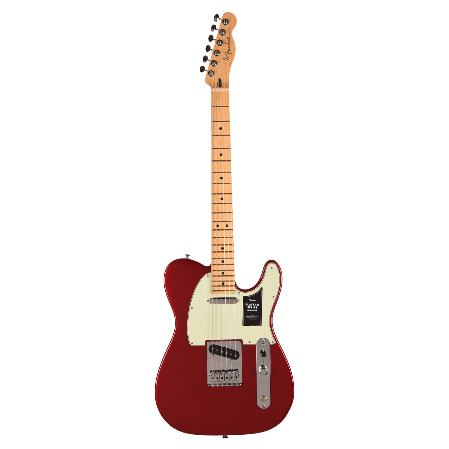 Fender 75th Anniversary Player II Telecaster Candy Apple Red Electric Guitars
