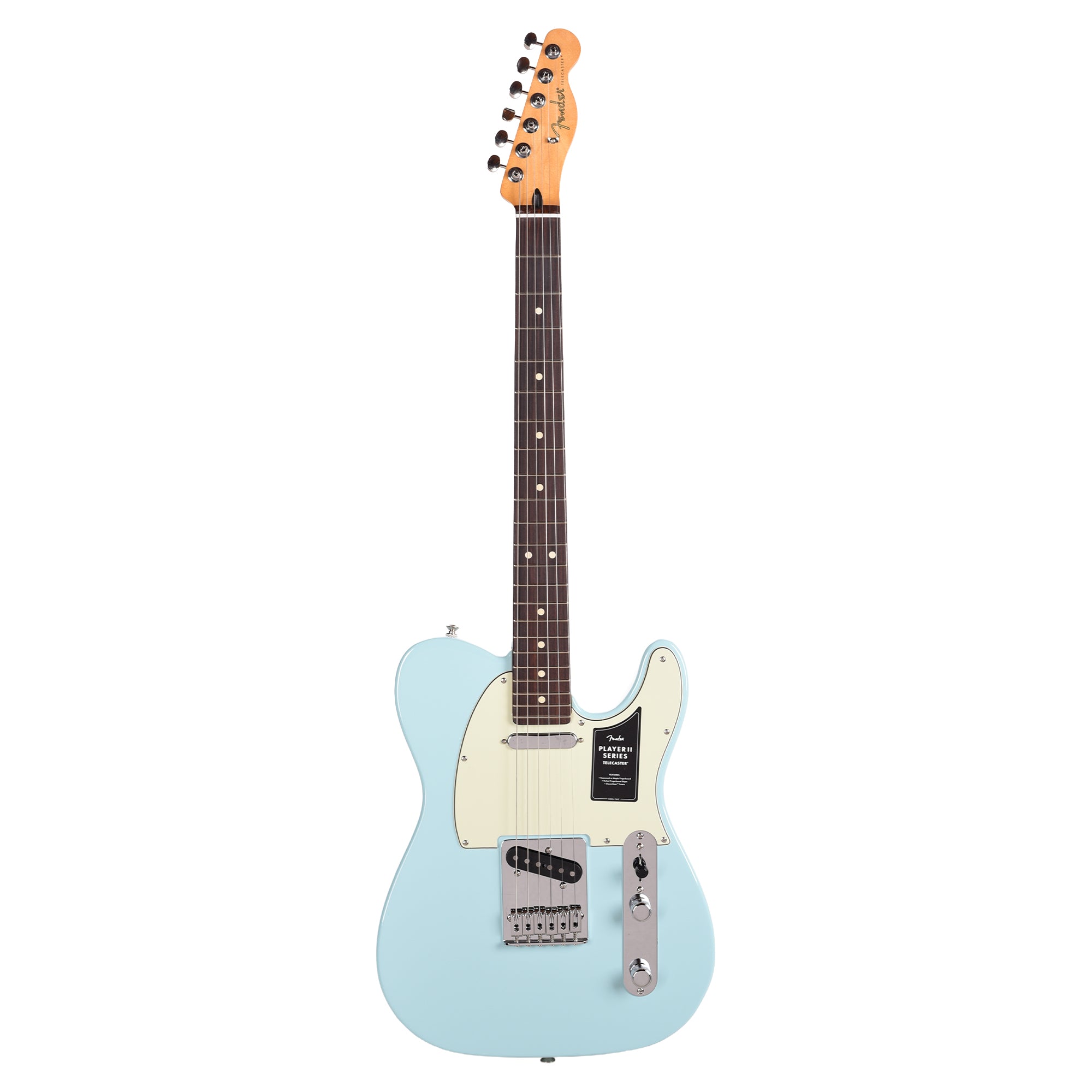 Fender 75th Anniversary Player II Telecaster Daphne Blue Electric Guitars