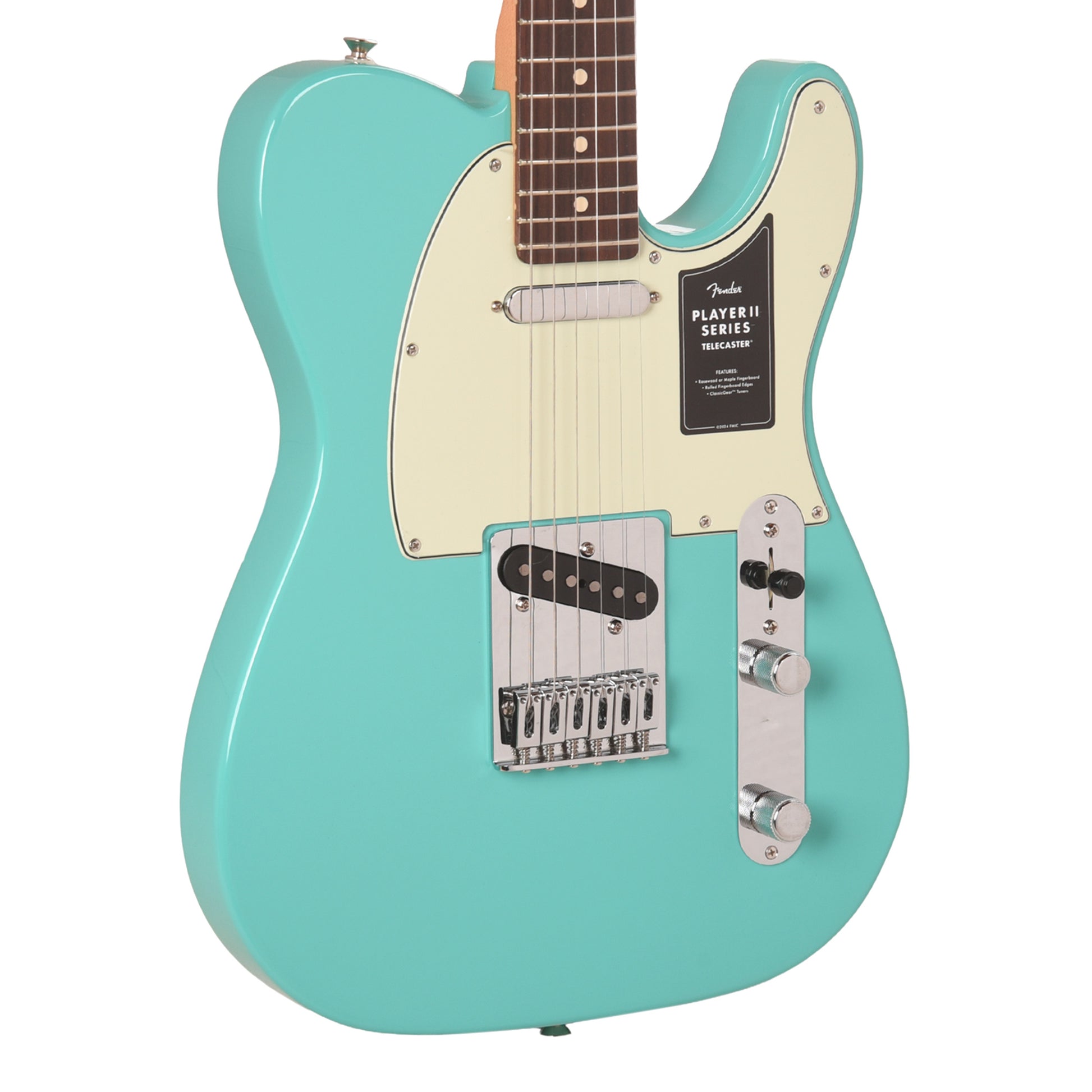 Fender 75th Anniversary Player II Telecaster Seafoam Green Electric Guitars