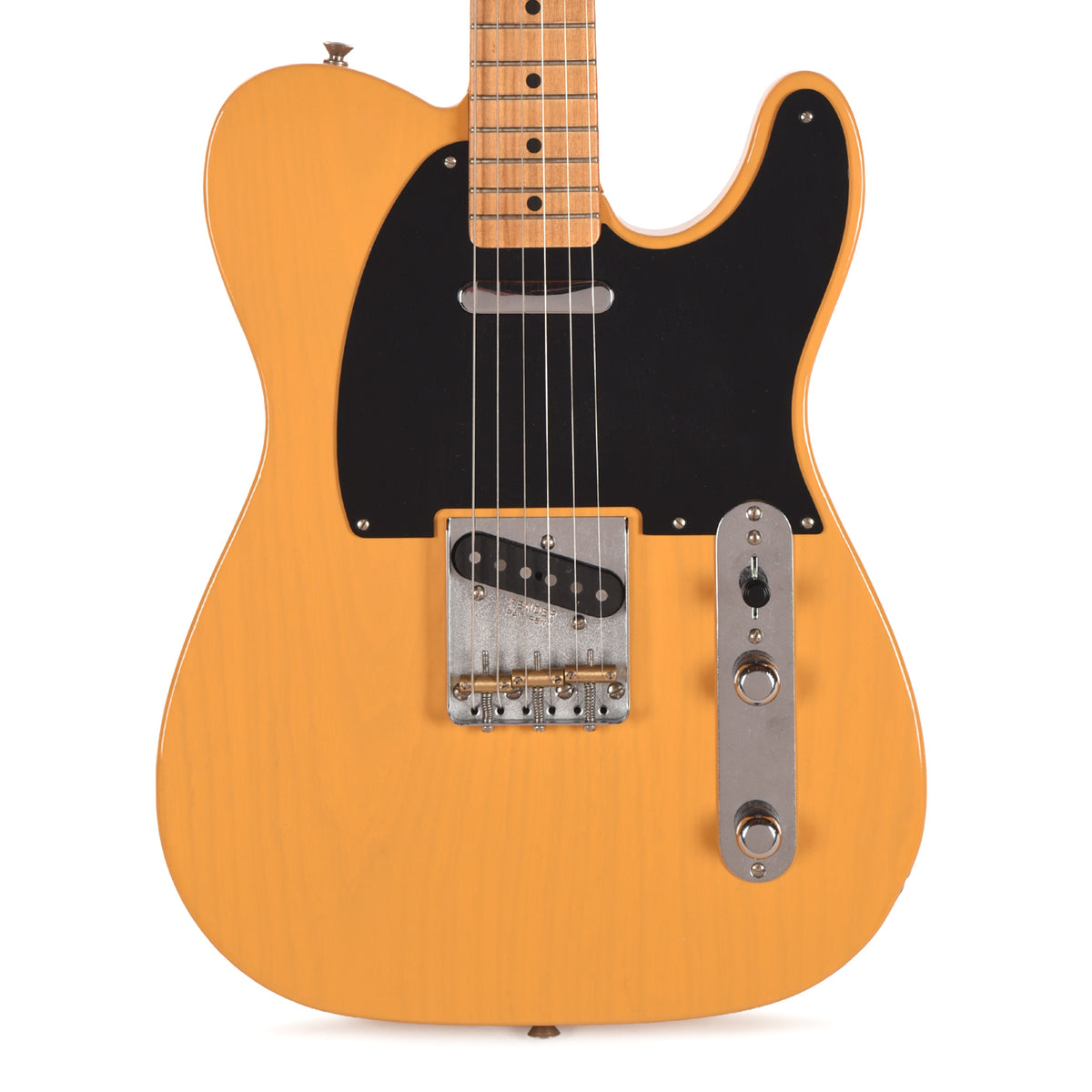 Fender 75th Anniversary Vintera Road Worn 1951 Telecaster Butterscotch Blonde Electric Guitars