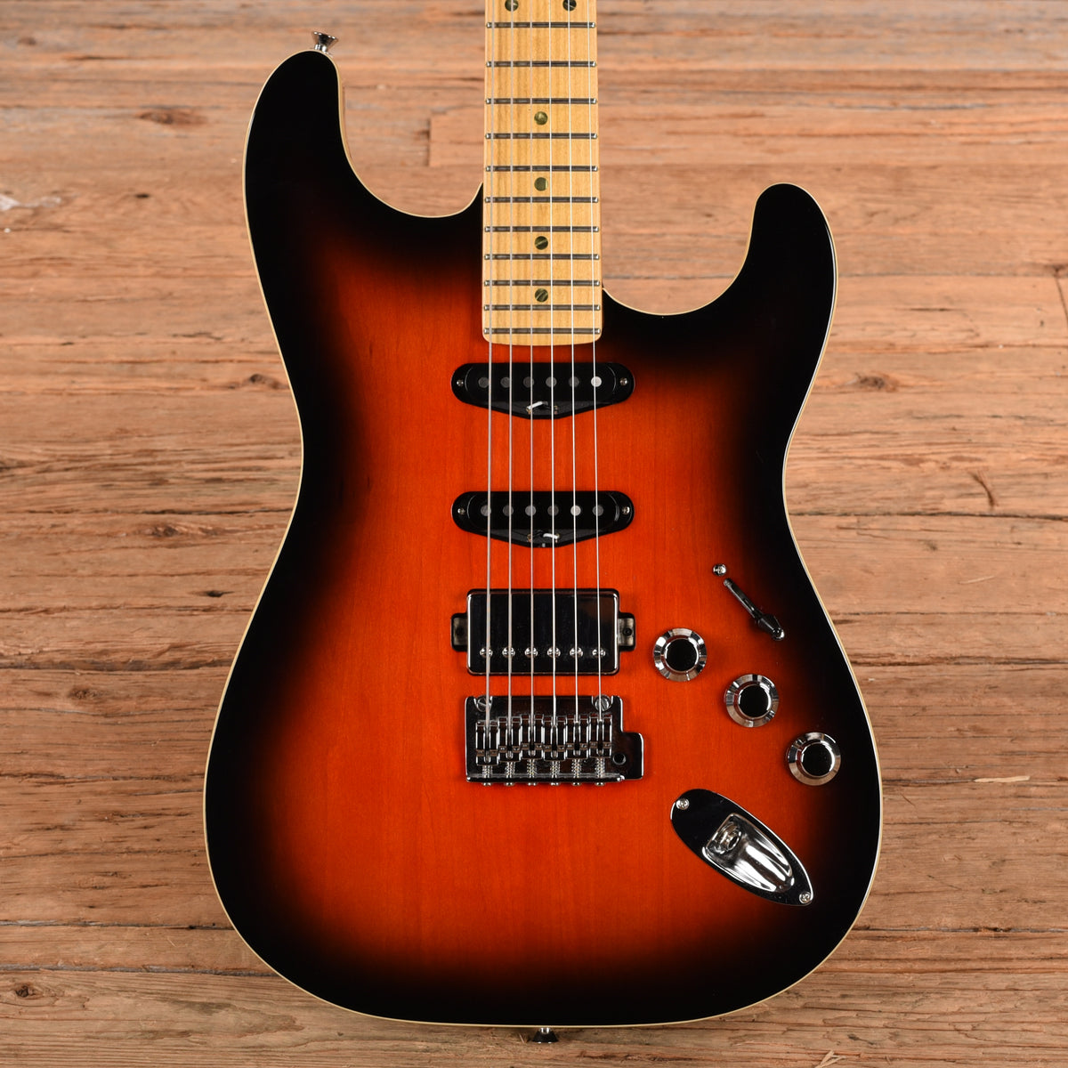 Fender Aerodyne Special Stratocaster HSS Hot Rod Burst 2023 Electric Guitars