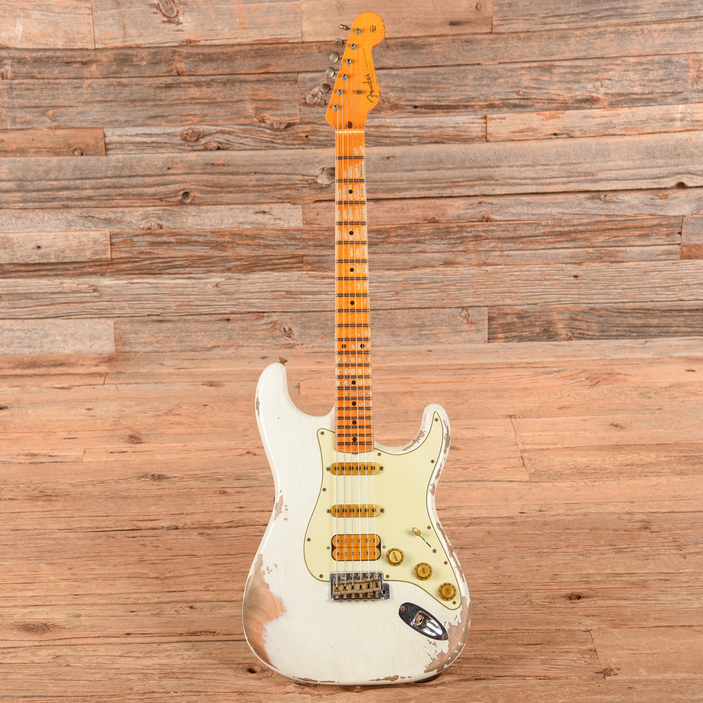 Fender Alley Cat Strat 2.0 Olympic White 2022 Electric Guitars