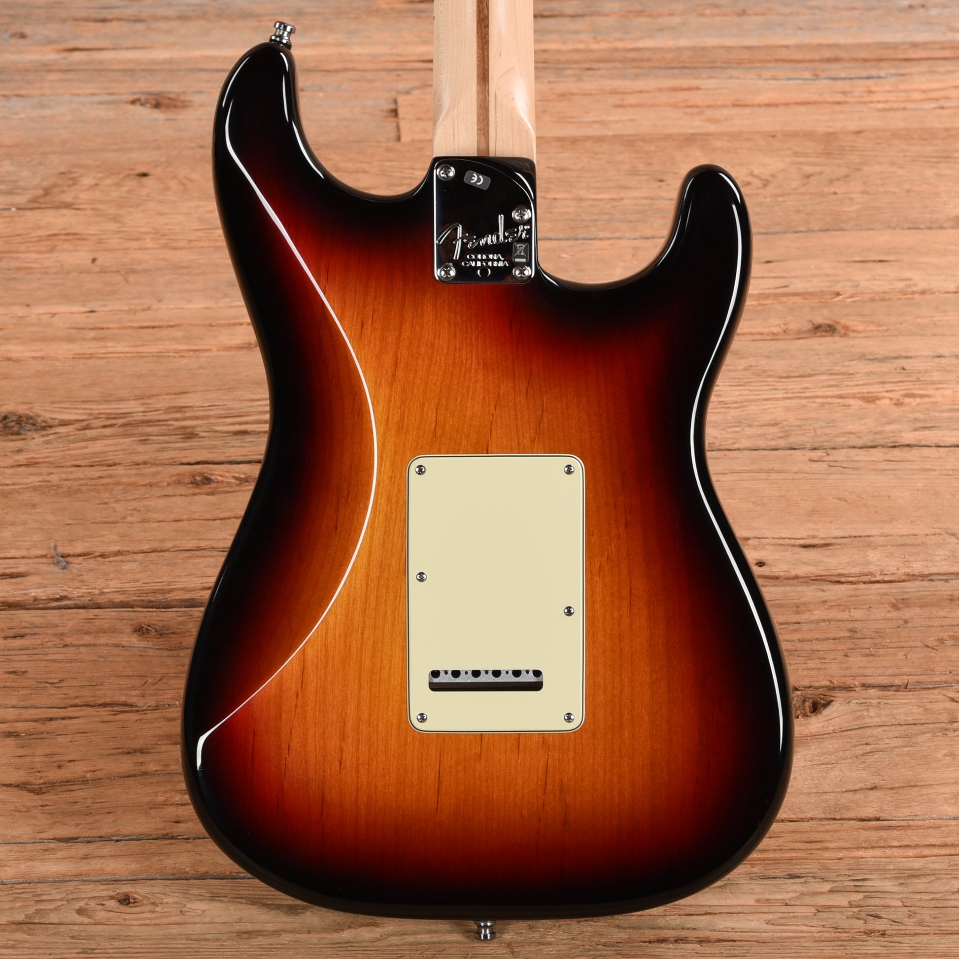 Fender American Deluxe Stratocaster Sunburst 2008 LEFTY Electric Guitars