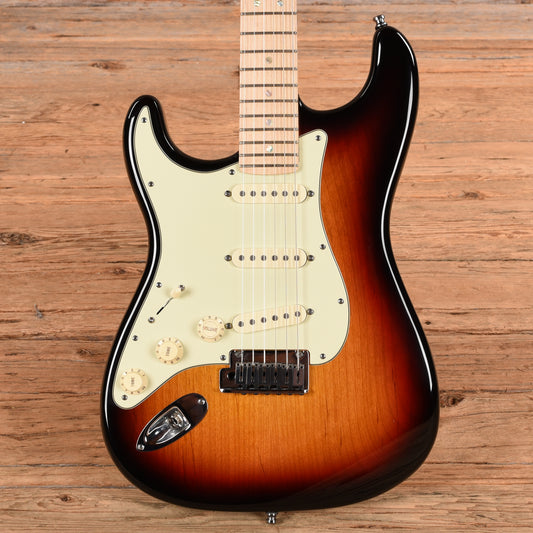 Fender American Deluxe Stratocaster Sunburst 2008 LEFTY Electric Guitars