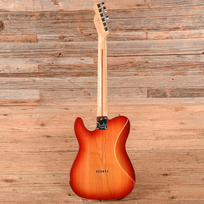Fender American Deluxe Telecaster Aged Cherry Sunburst 2007 Electric Guitars