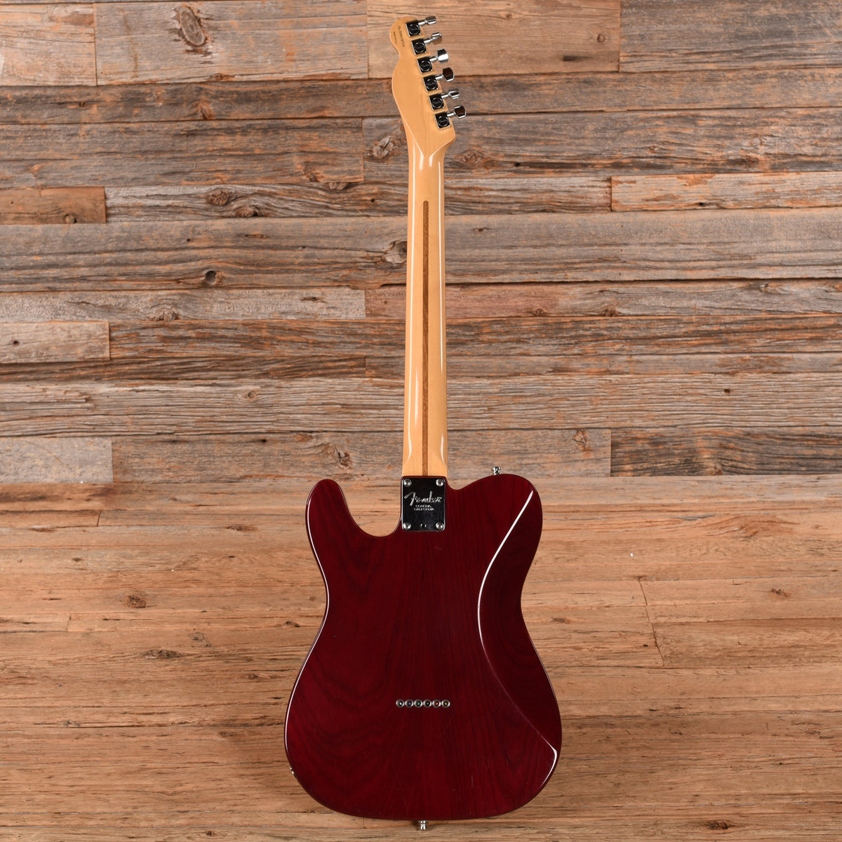 Fender American Deluxe Telecaster Crimson Red Transparent 1999 Electric Guitars