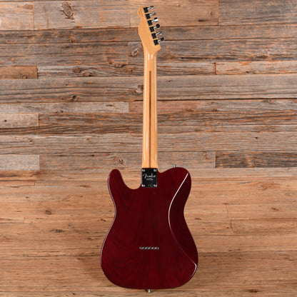 Fender American Deluxe Telecaster Crimson Red Transparent 1999 Electric Guitars