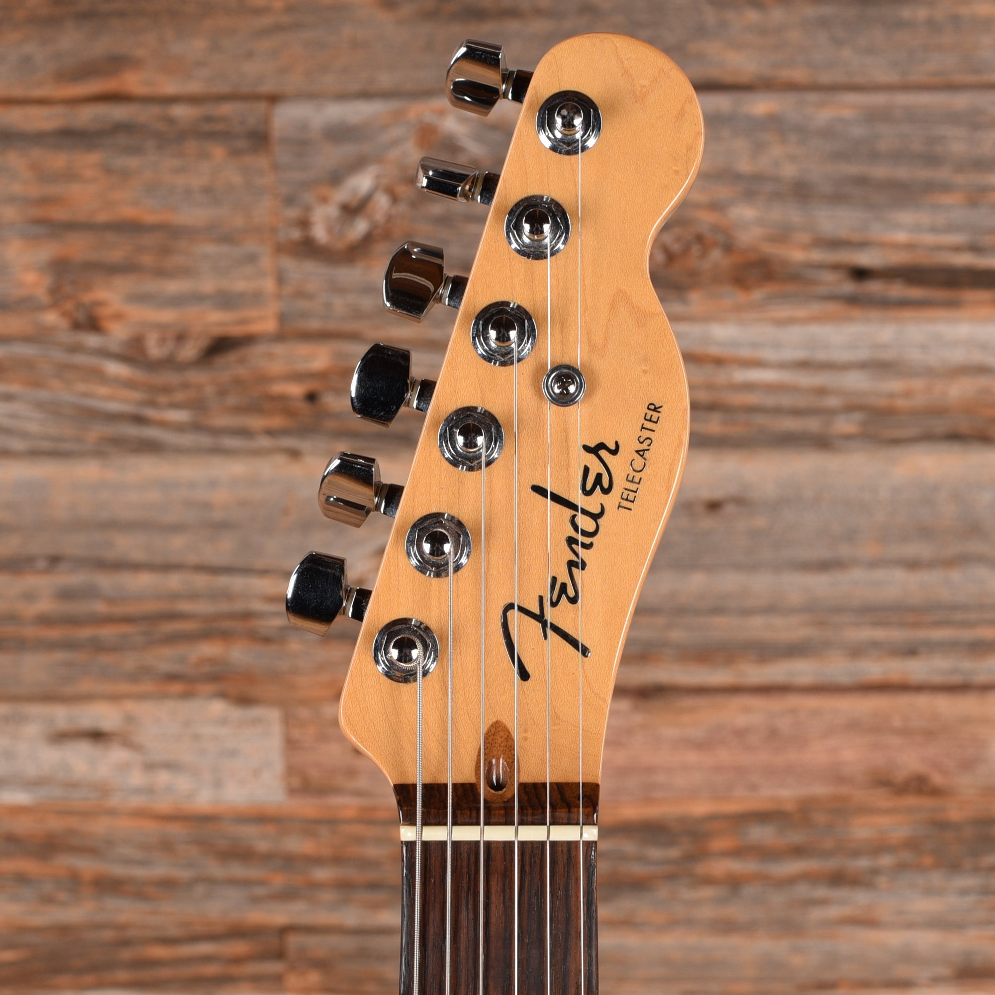 Fender American Deluxe Telecaster Crimson Red Transparent 1999 Electric Guitars