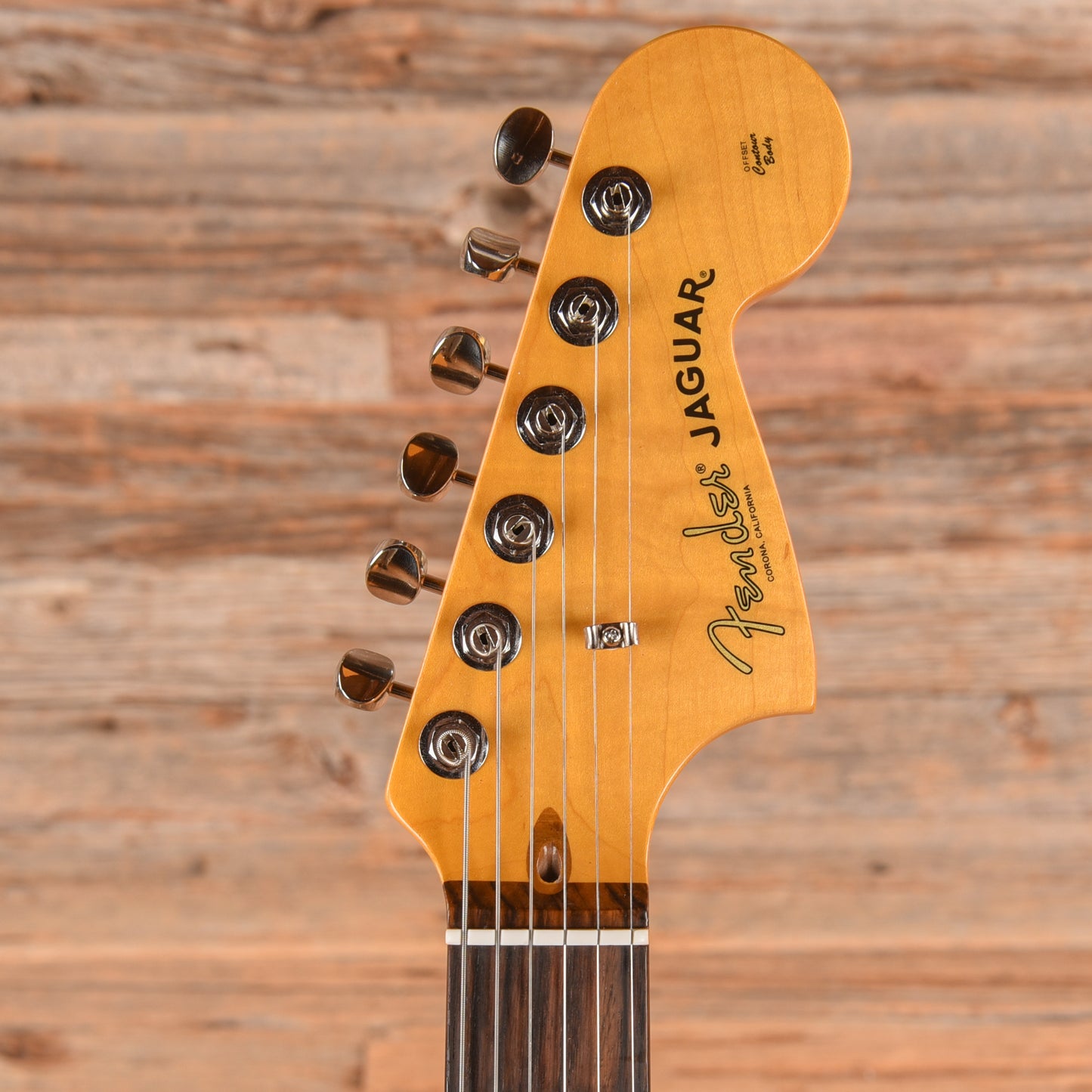 Fender American Professional Classic Jaguar Faded Firemist Gold 2025 Electric Guitars