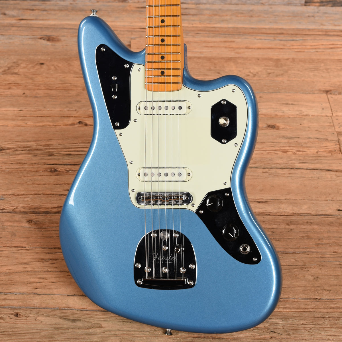 Fender American Professional Classic Jaguar Faded Lake Placid Blue 2025 Electric Guitars