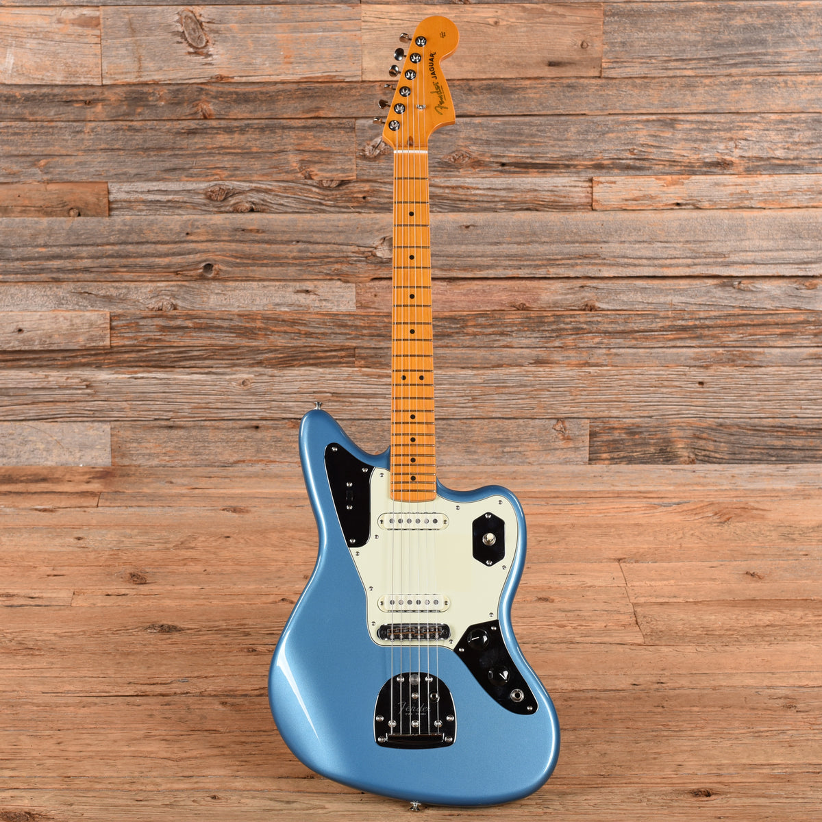 Fender American Professional Classic Jaguar Faded Lake Placid Blue 2025 Electric Guitars
