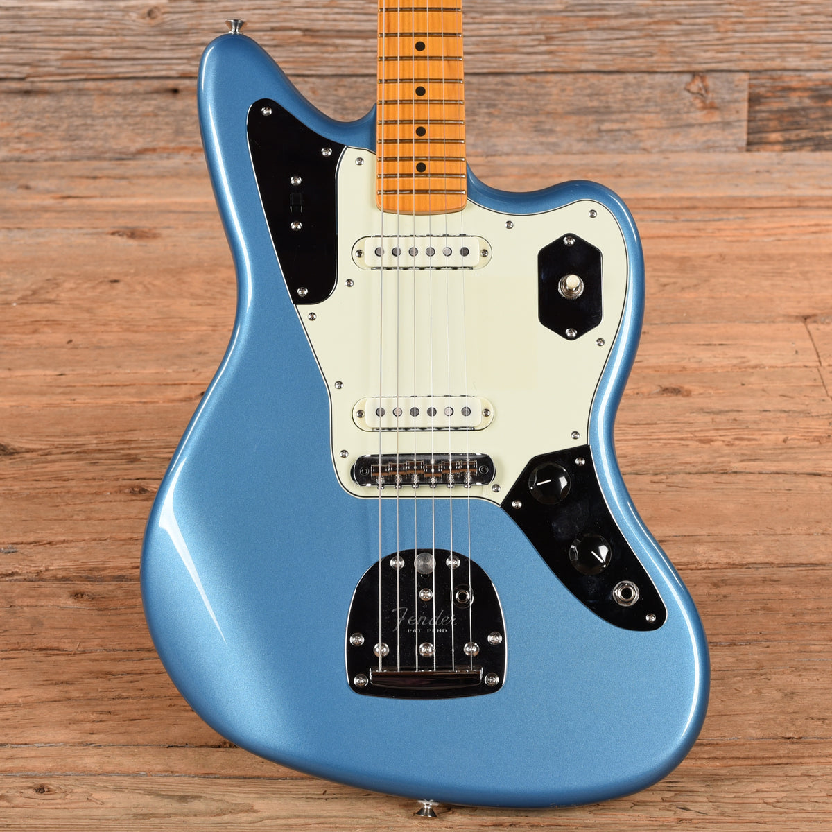 Fender American Professional Classic Jaguar Faded Lake Placid Blue 2025 Electric Guitars