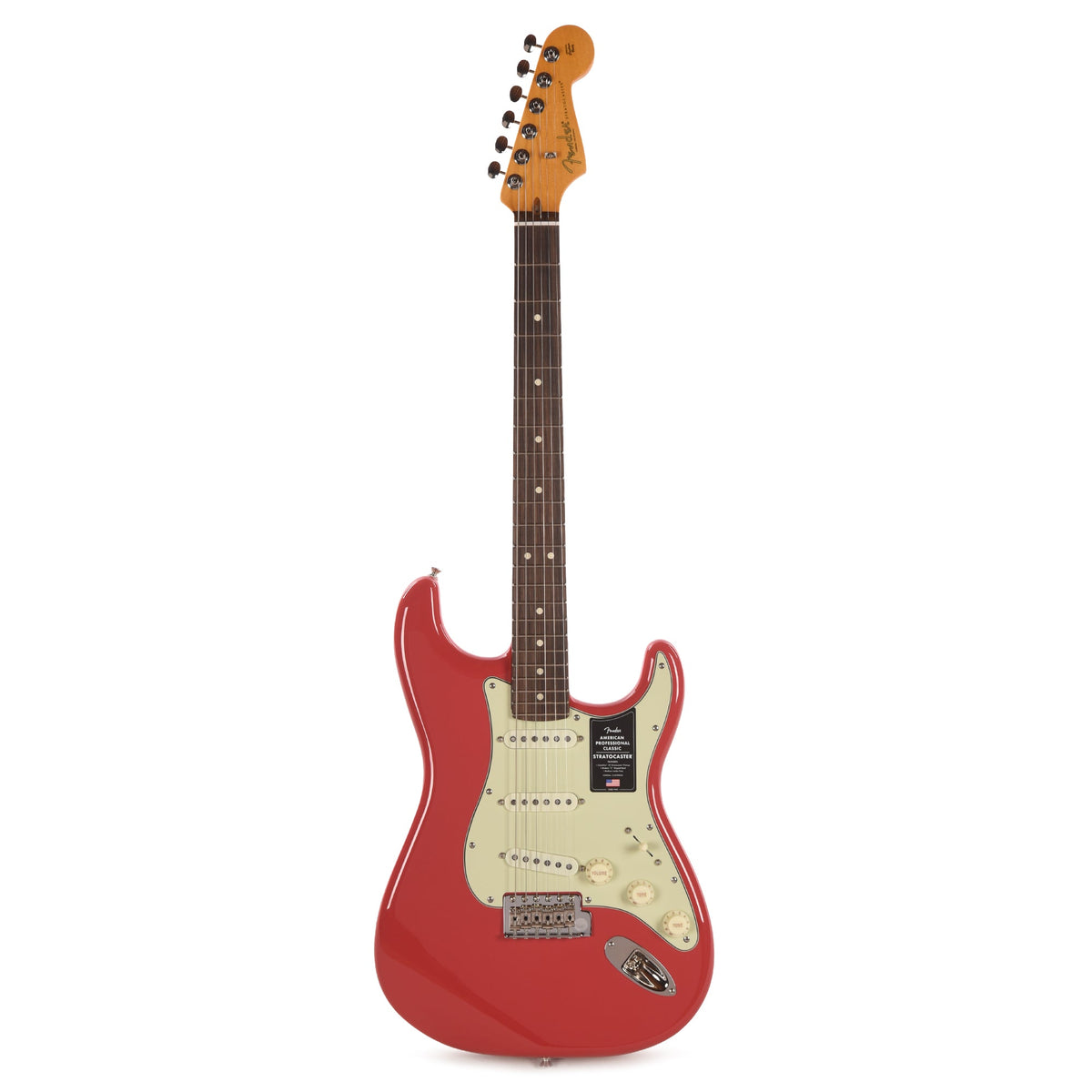 Fender American Professional Classic Stratocaster Faded Dakota Red Electric Guitars