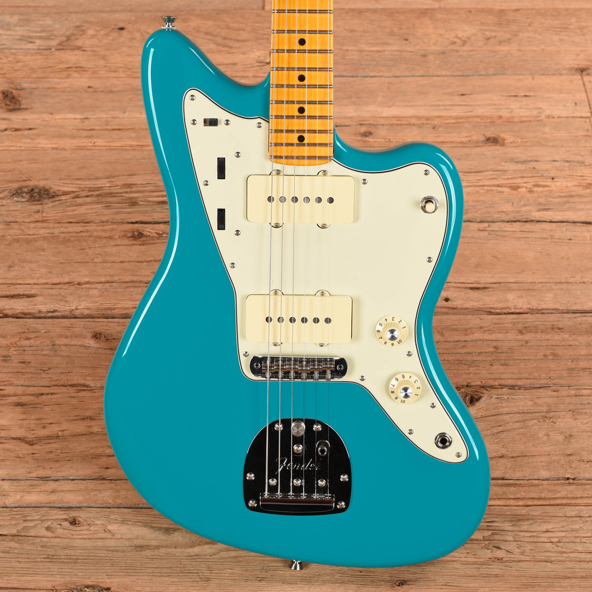 Fender American Professional II Jazzmaster Miami Blue 2024 Electric Guitars