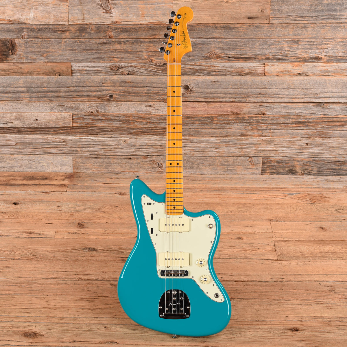 Fender American Professional II Jazzmaster Miami Blue 2024 Electric Guitars