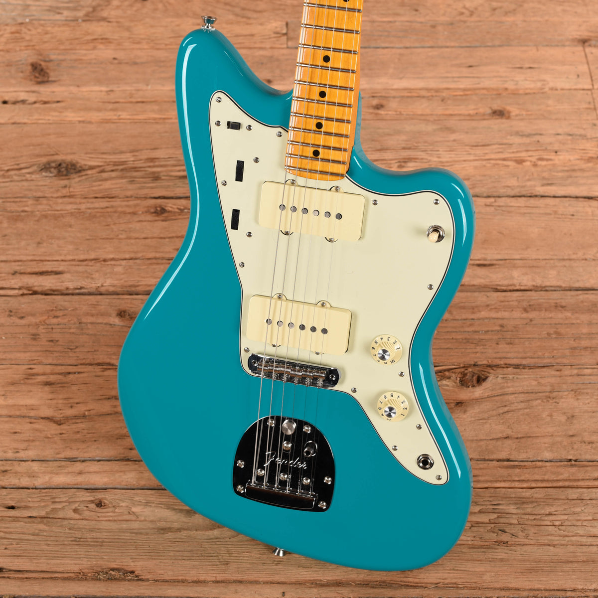 Fender American Professional II Jazzmaster Miami Blue 2024 Electric Guitars