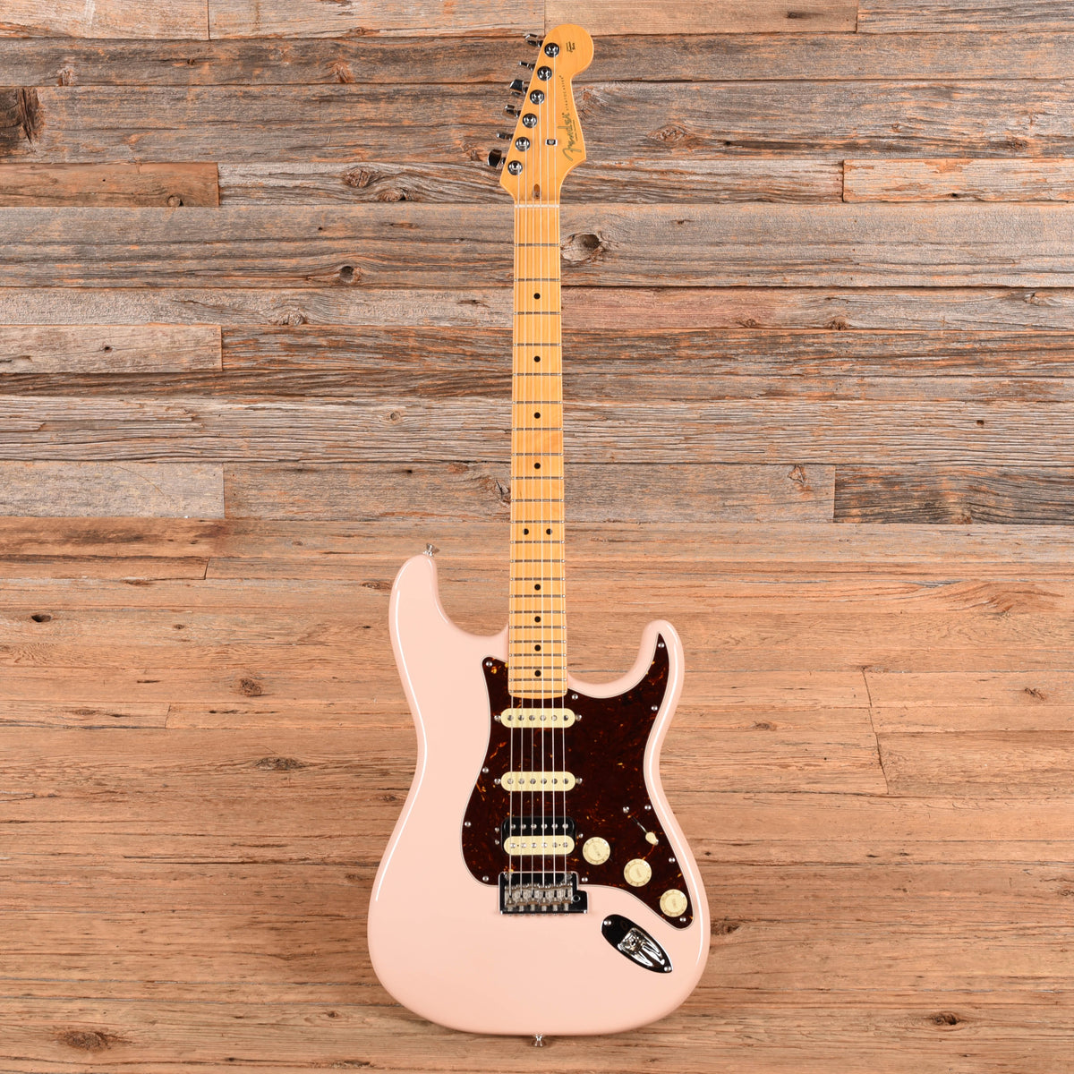 Fender American Professional II Stratocaster HSS Shell Pink 2022 Electric Guitars