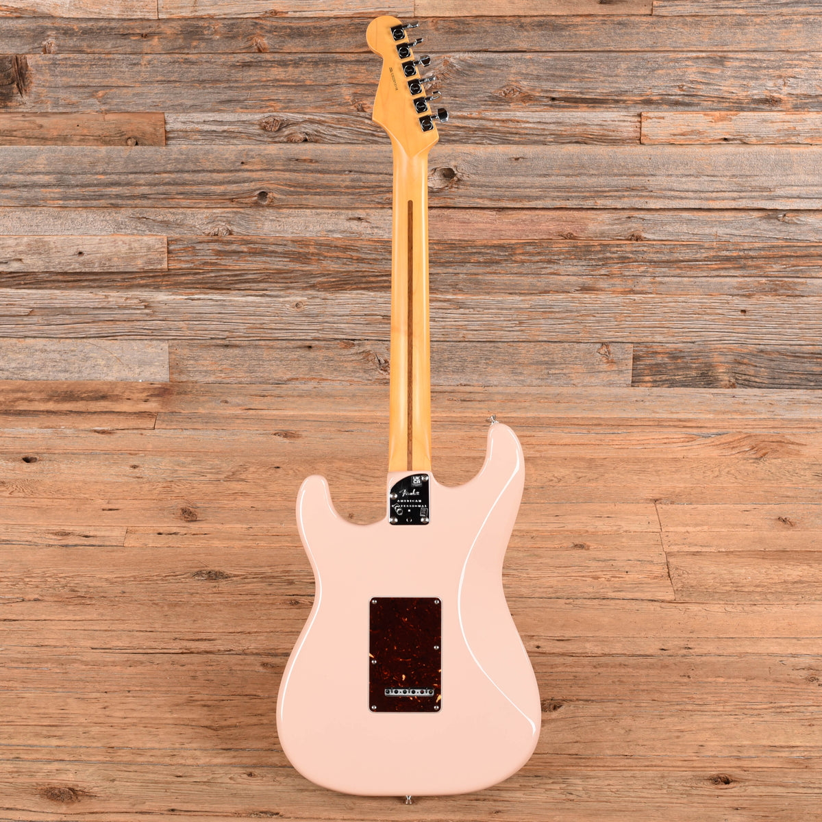 Fender American Professional II Stratocaster HSS Shell Pink 2022 Electric Guitars