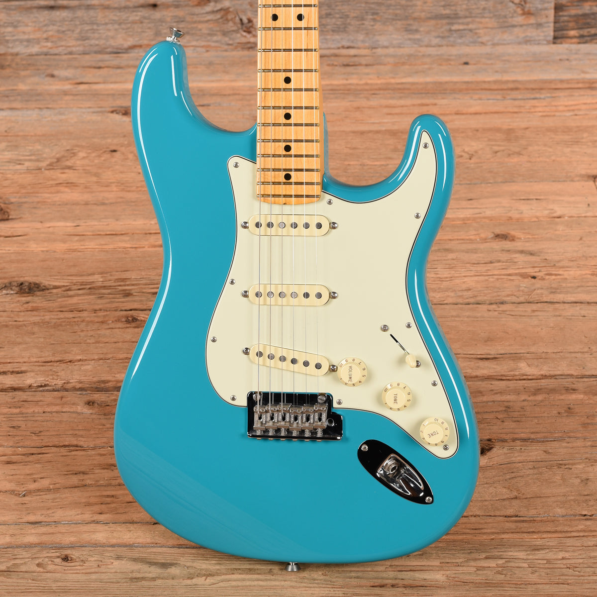 Fender American Professional II Stratocaster Miami Blue 2021 Electric Guitars