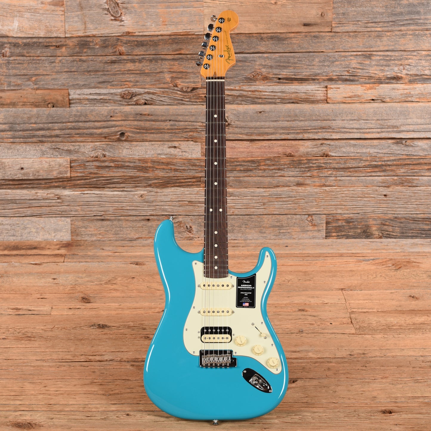 Fender American Professional II Stratocaster Miami Blue 2025 Electric Guitars