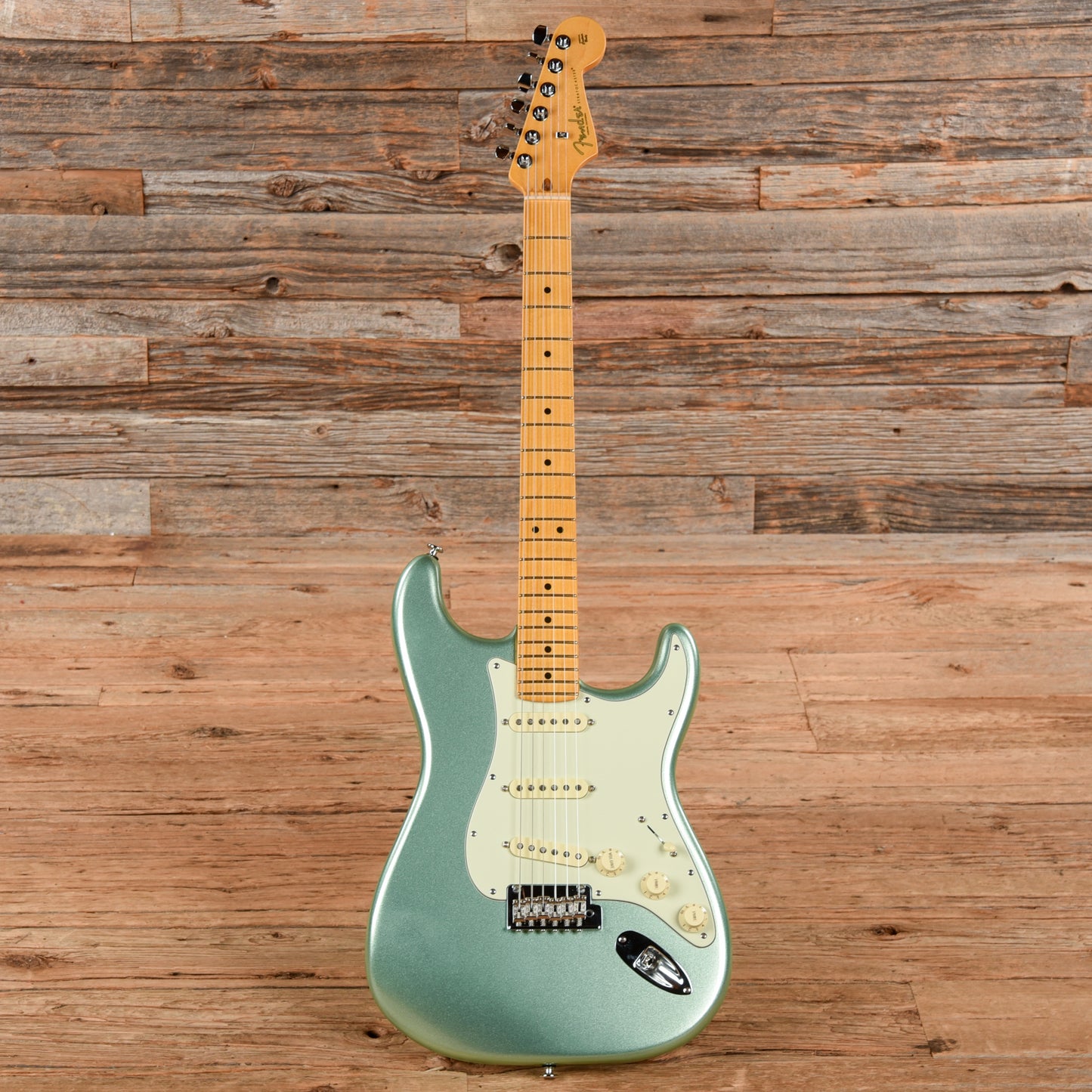Fender American Professional II Stratocaster Mystic Surf Green 2021 Electric Guitars