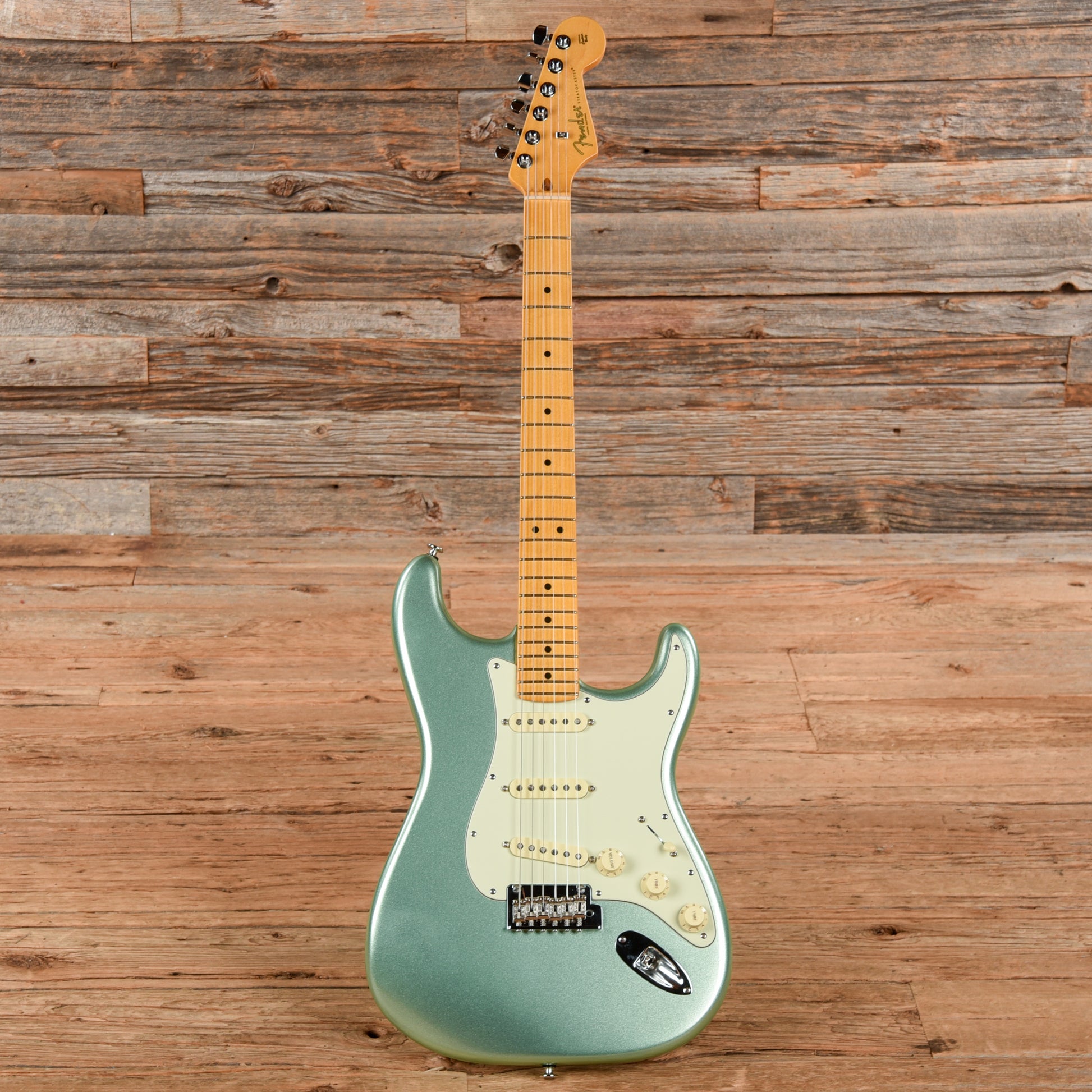 Fender American Professional II Stratocaster Mystic Surf Green 2021 Electric Guitars