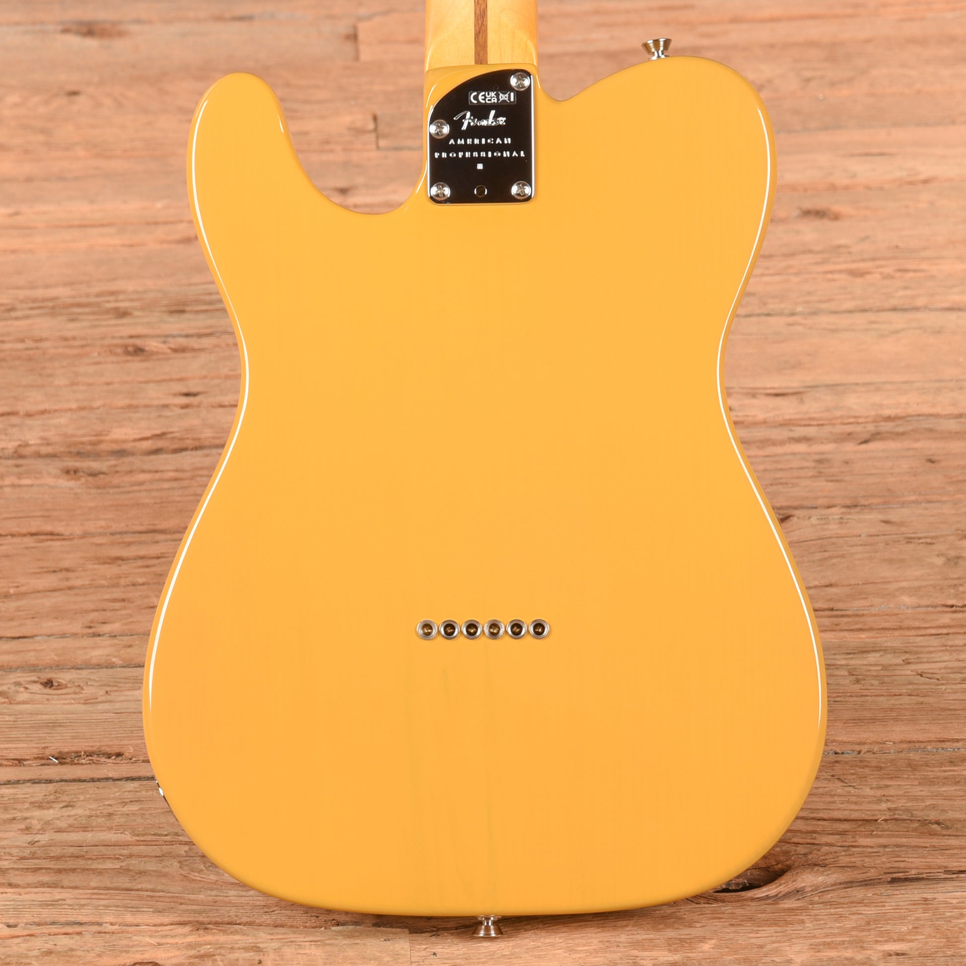 Fender American Professional II Telecaster Butterscotch Blonde 2024 Electric Guitars