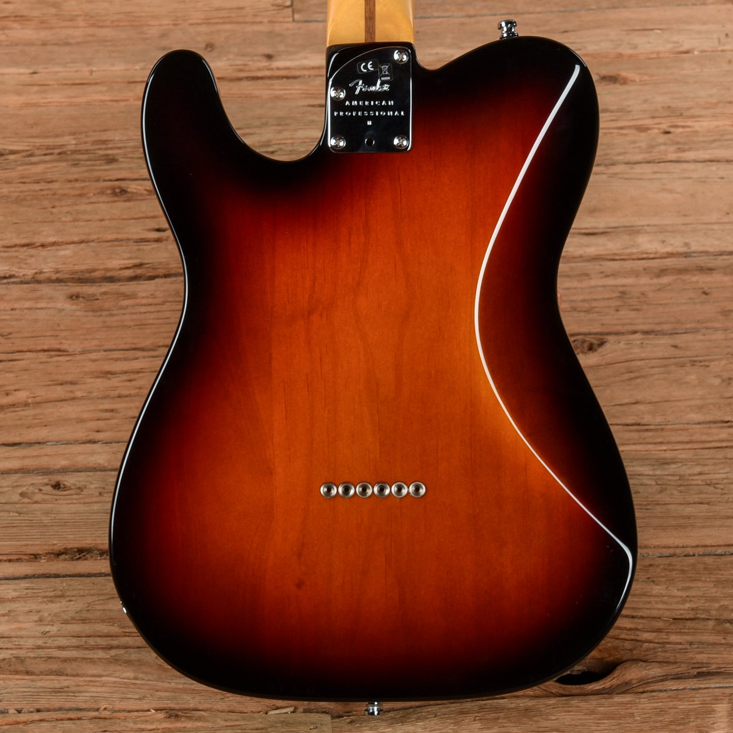 Fender American Professional II Telecaster Deluxe Sunburst 2025 Electric Guitars