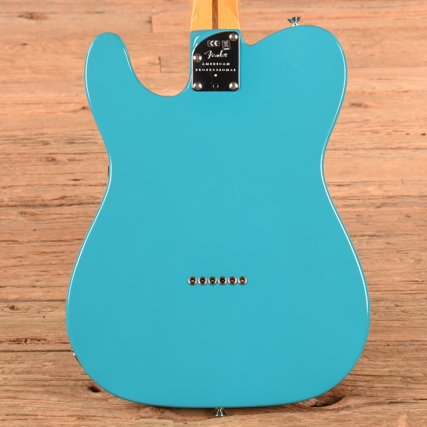 Fender American Professional II Telecaster Miami Blue 2021 Electric Guitars