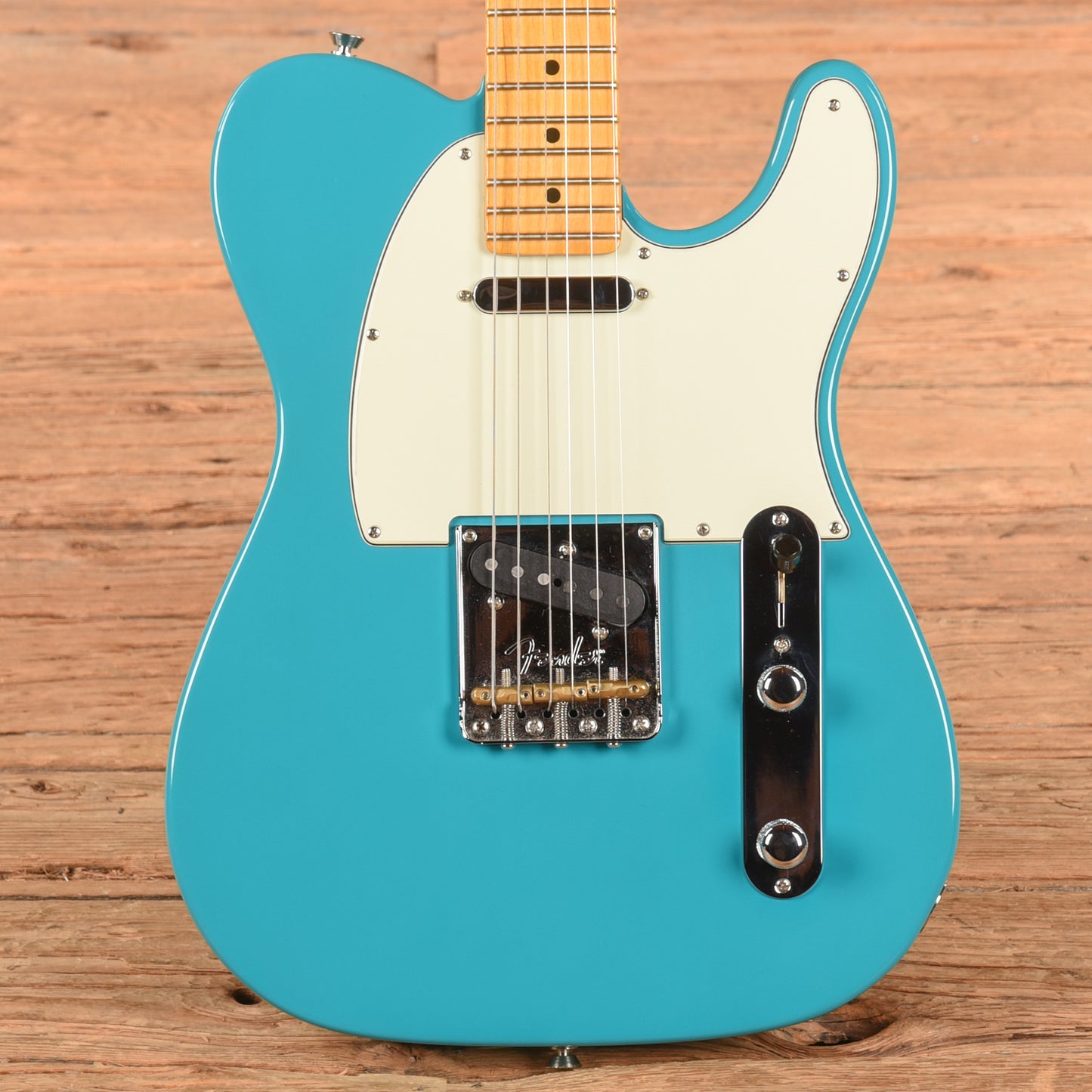 Fender American Professional II Telecaster Miami Blue 2021 Electric Guitars