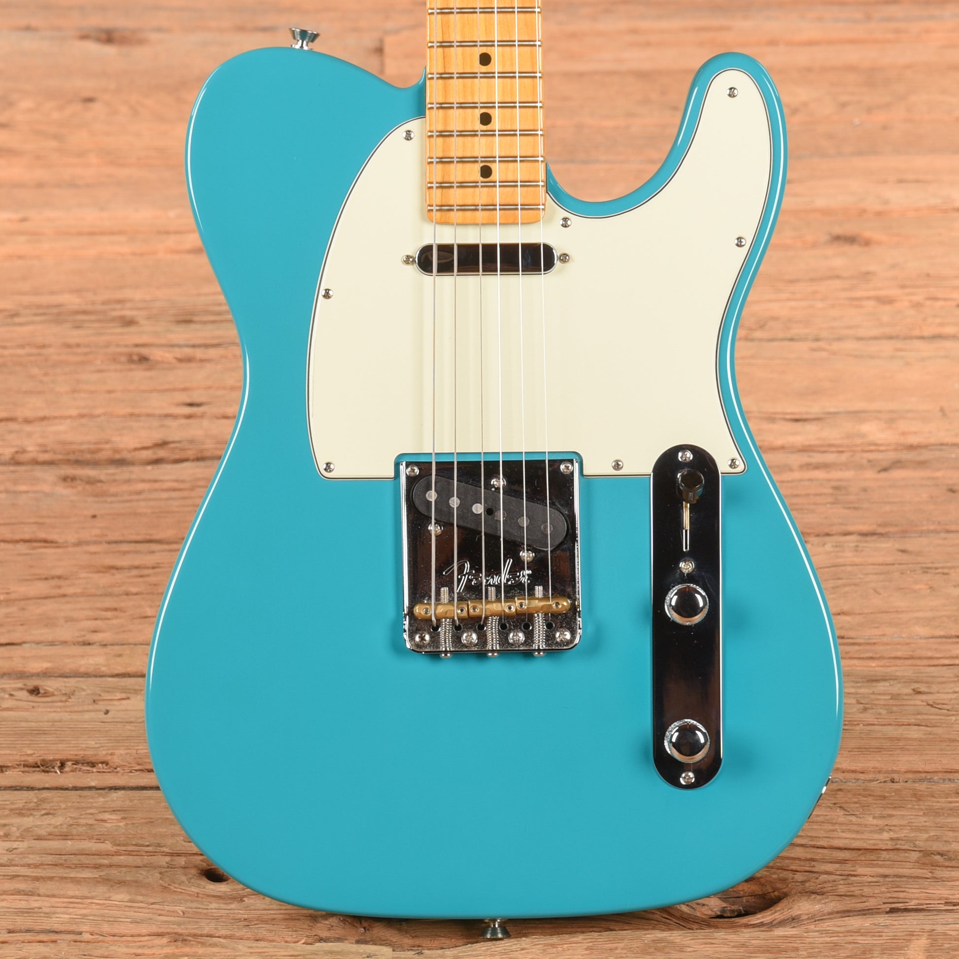 Fender American Professional II Telecaster Miami Blue 2021 Electric Guitars