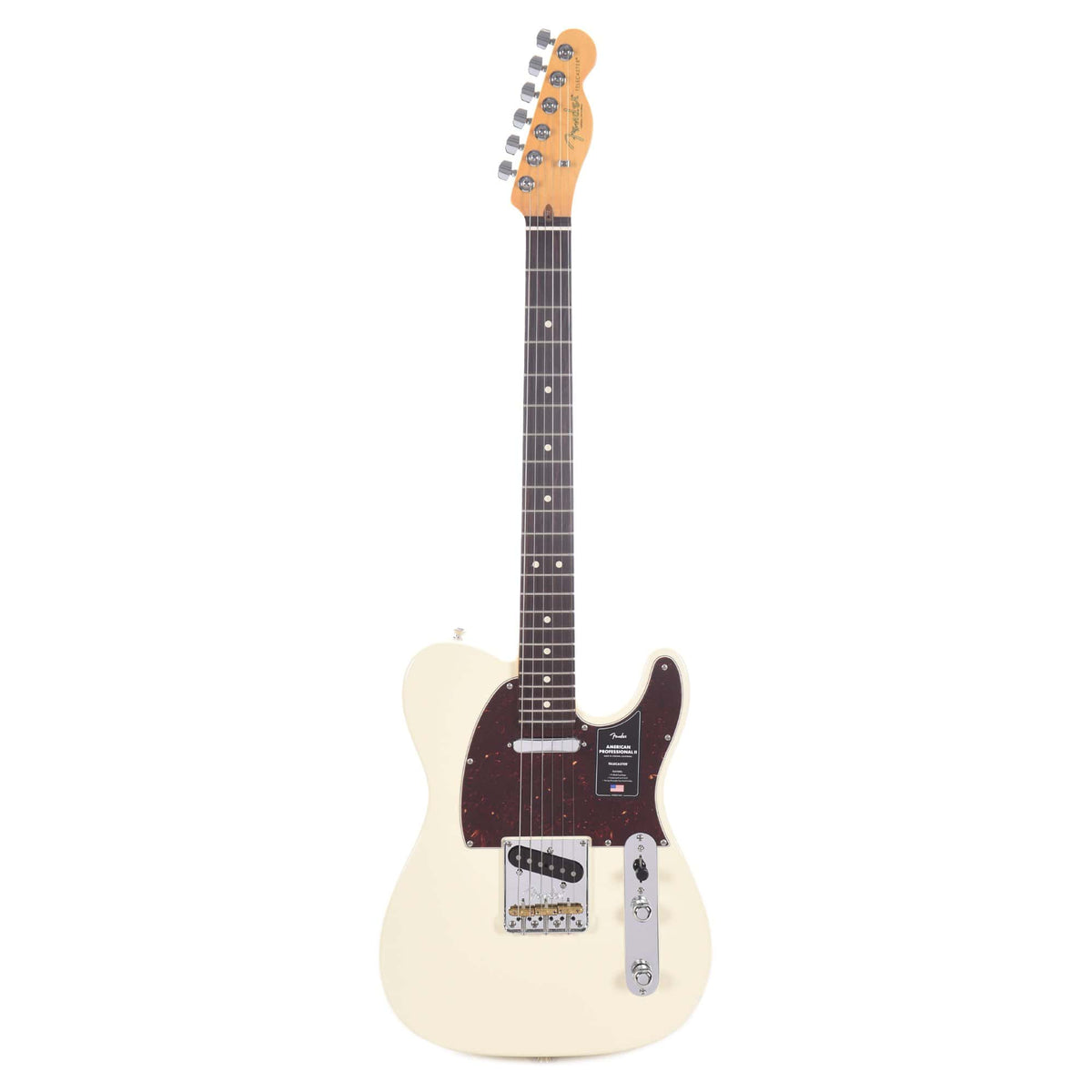 Fender American Professional II Telecaster Olympic White Electric Guitars