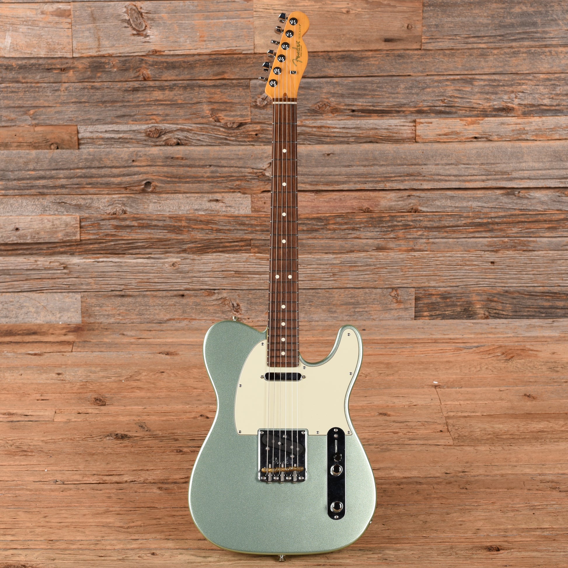 Fender American Professional II Telecaster, Rosewood Fretboard Mystic Surf Green 2026 Electric Guitars