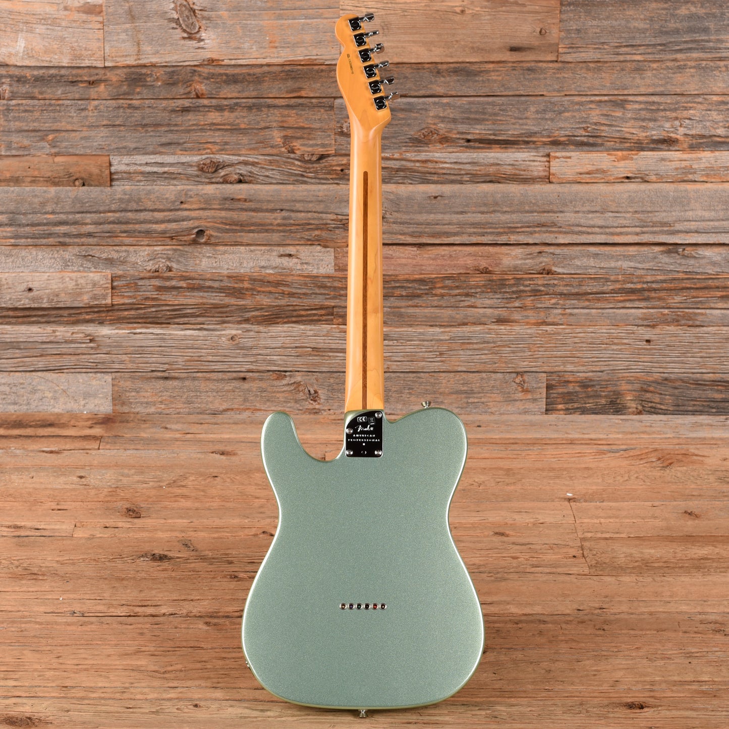 Fender American Professional II Telecaster, Rosewood Fretboard Mystic Surf Green 2026 Electric Guitars
