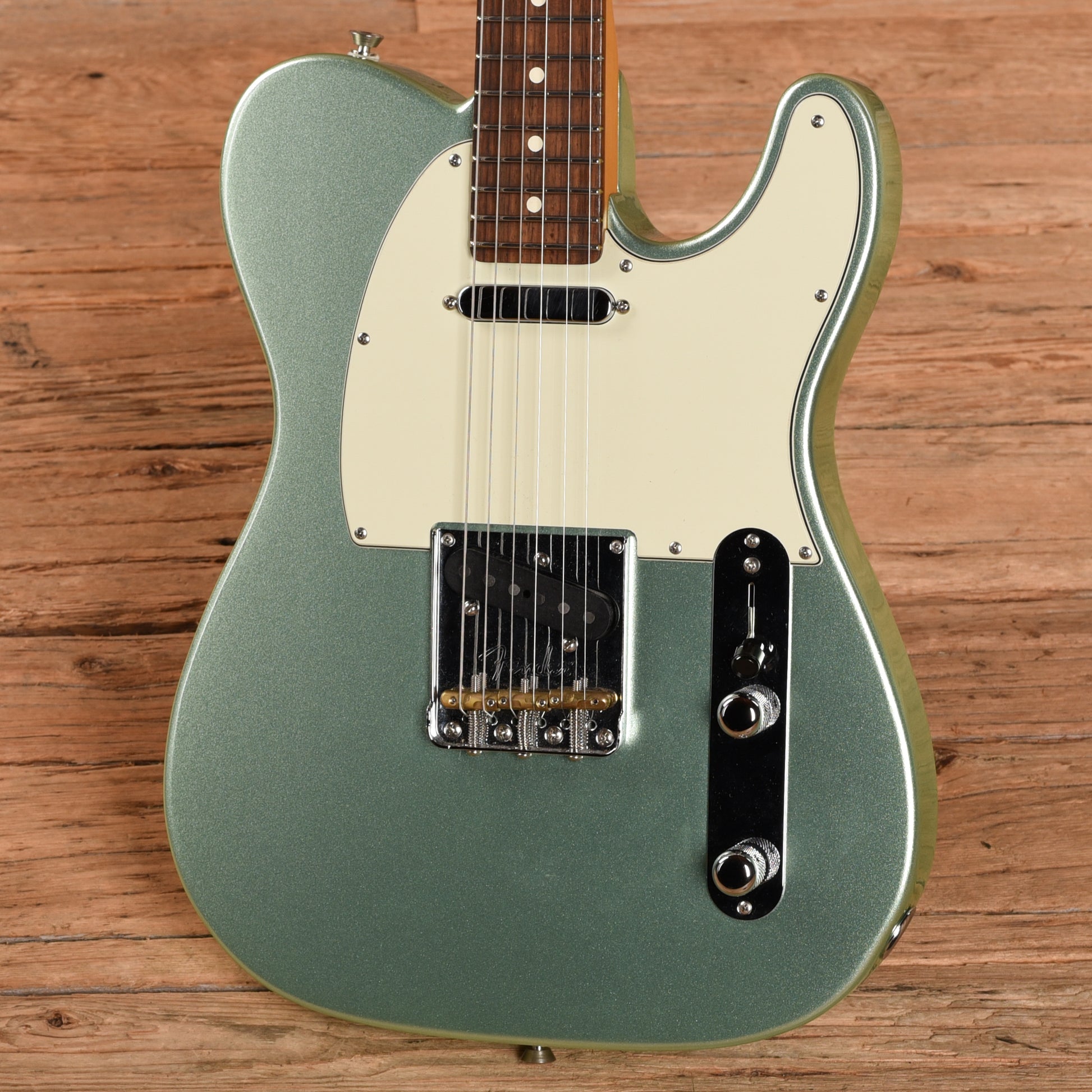 Fender American Professional II Telecaster, Rosewood Fretboard Mystic Surf Green 2026 Electric Guitars