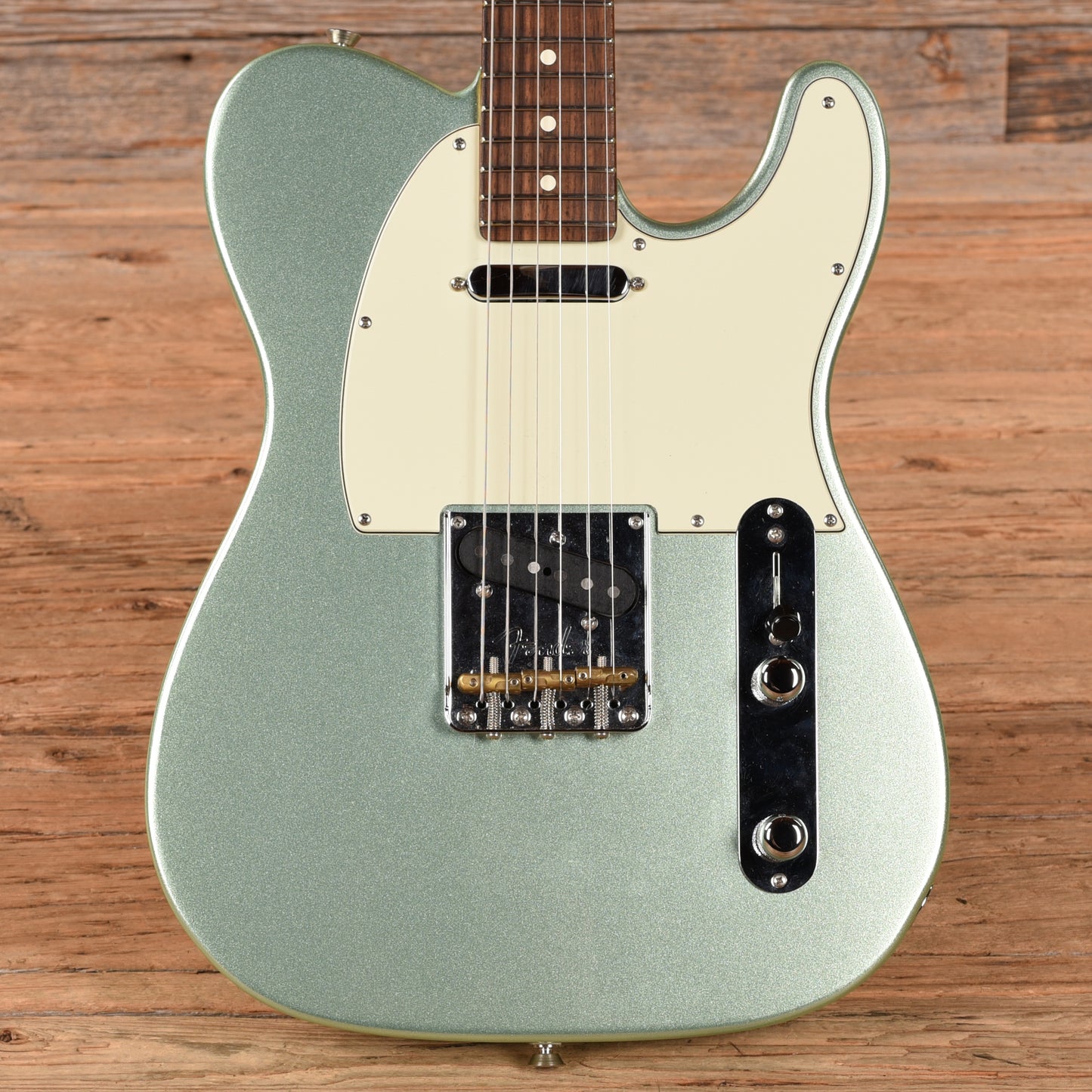 Fender American Professional II Telecaster, Rosewood Fretboard Mystic Surf Green 2026 Electric Guitars