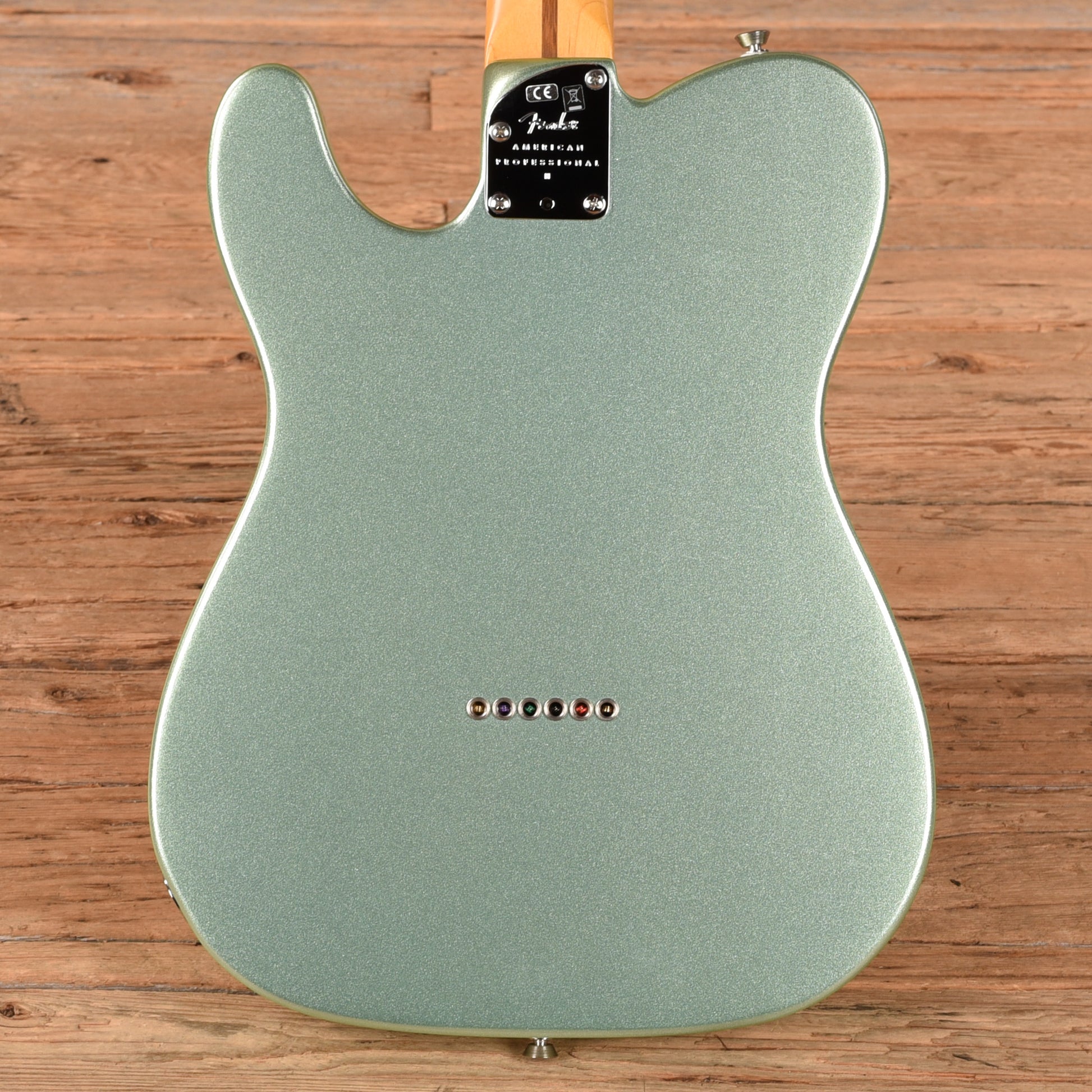 Fender American Professional II Telecaster, Rosewood Fretboard Mystic Surf Green 2026 Electric Guitars