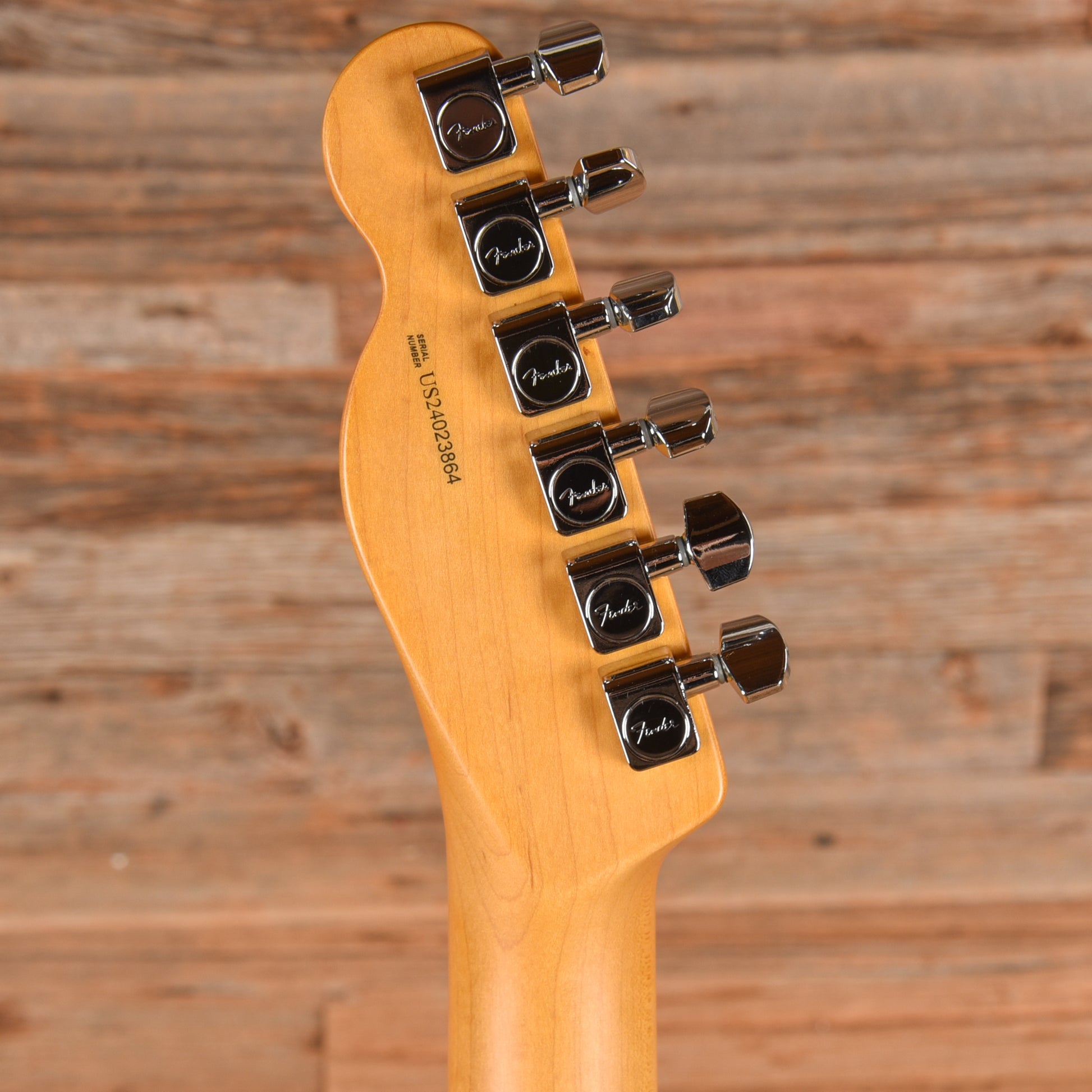 Fender American Professional II Telecaster Thinline Transparent Surf Green 2024 Electric Guitars