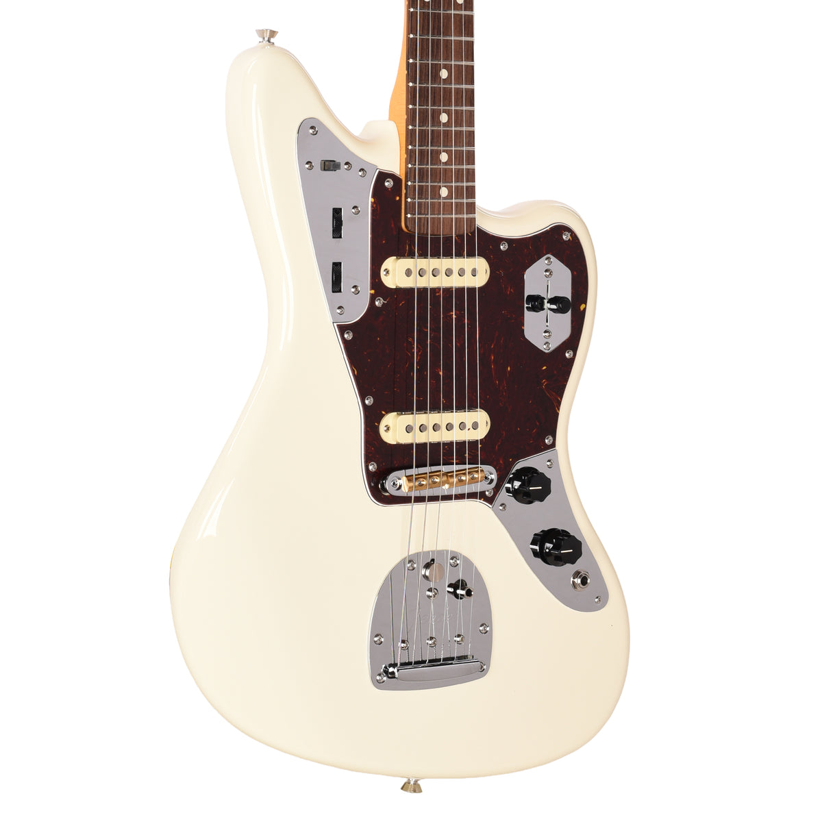Fender American Professional Jaguar Olympic White Electric Guitars