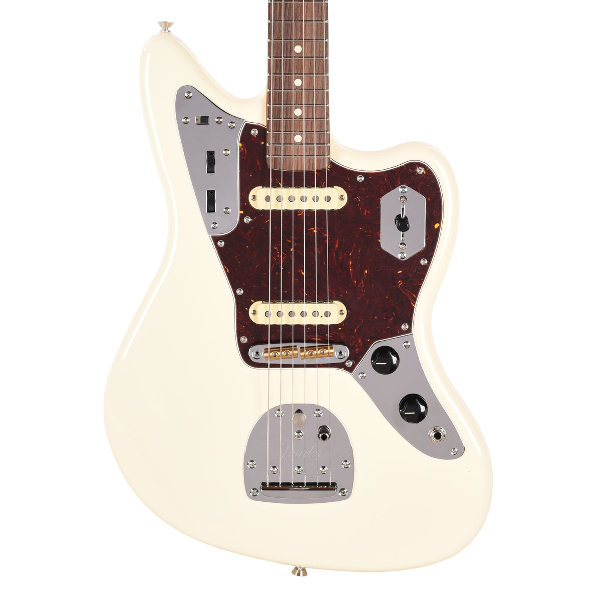 Fender American Professional Jaguar Olympic White Electric Guitars