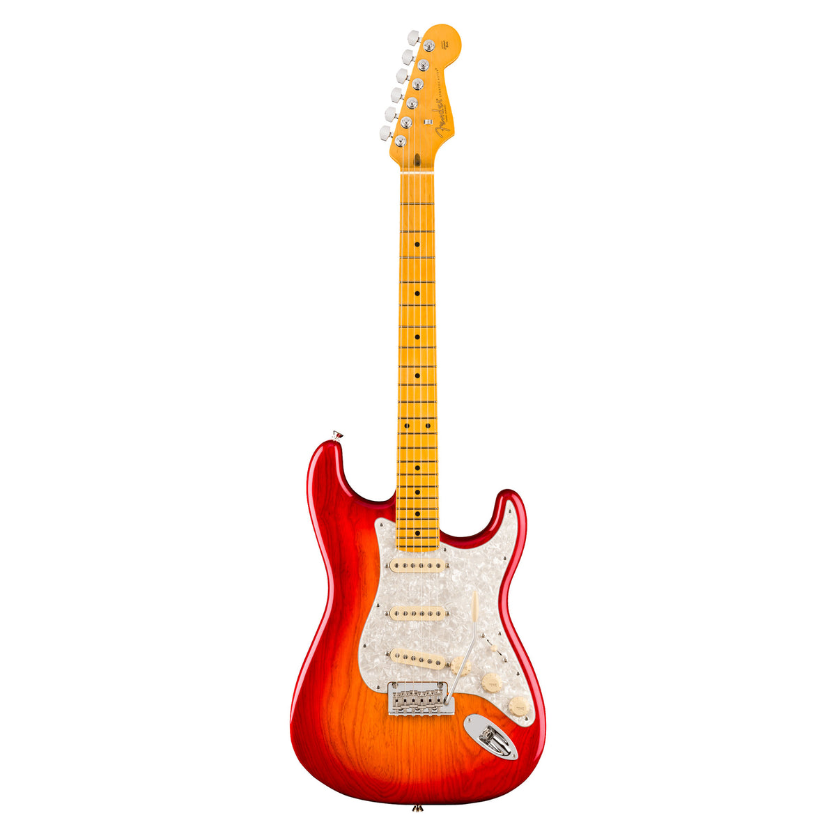 Fender American Professional Stratocaster Aged Cherry Burst Electric Guitars