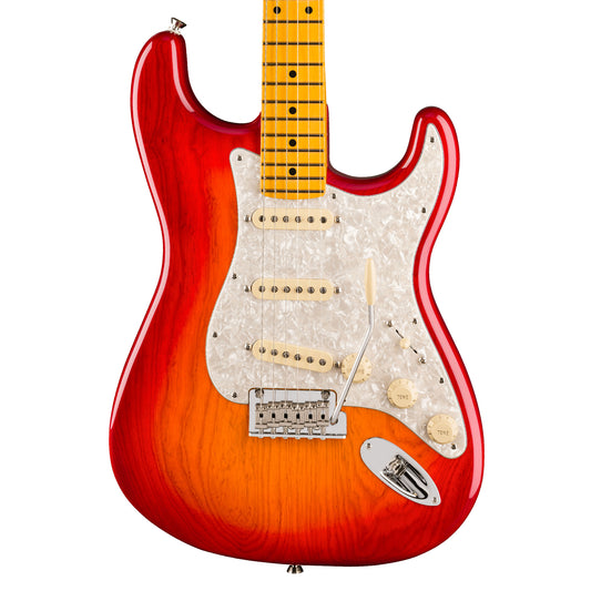 Fender American Professional Stratocaster Aged Cherry Burst Electric Guitars
