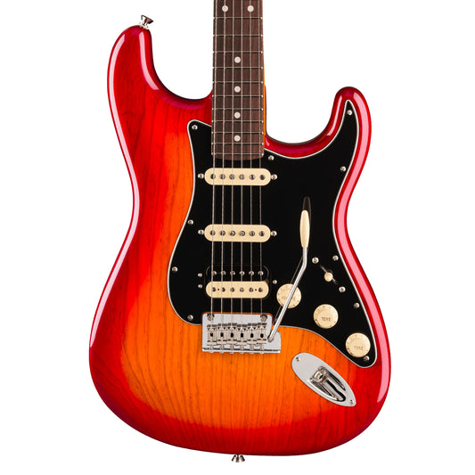 Fender American Professional Stratocaster Aged Cherry Burst Electric Guitars