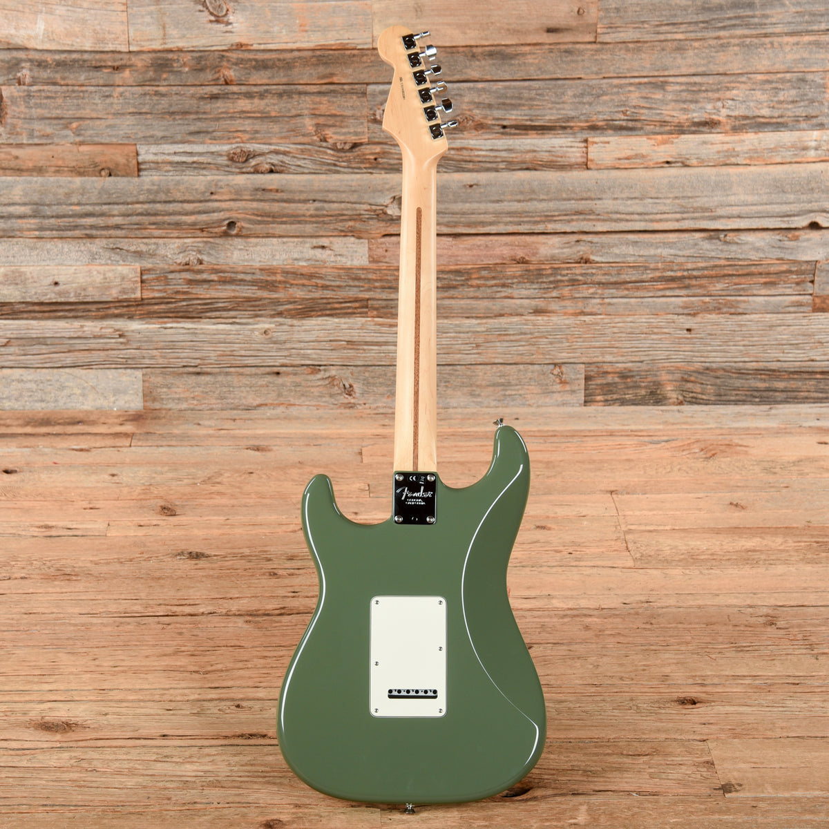 Fender American Professional Stratocaster HSS Shawbucker Antique Olive 2019 Electric Guitars