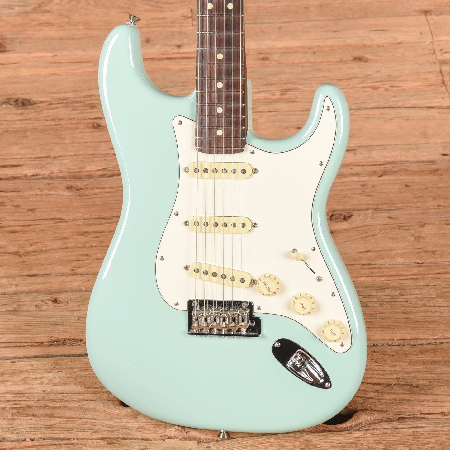 Fender American Professional Stratocaster w/Rosewood Neck Sonic Blue 2017 Electric Guitars